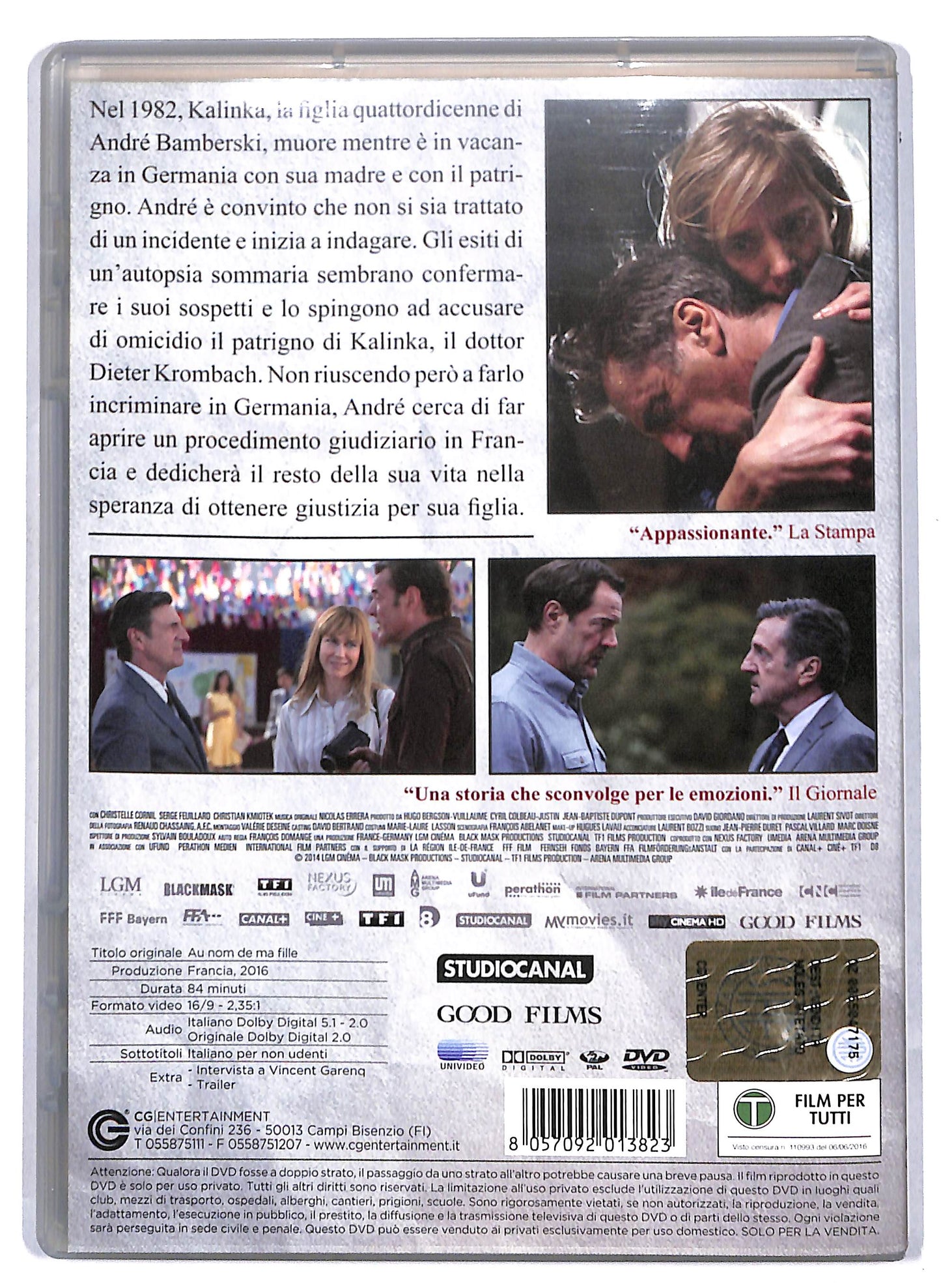 EBOND In nome di mia figlia DVD D810432