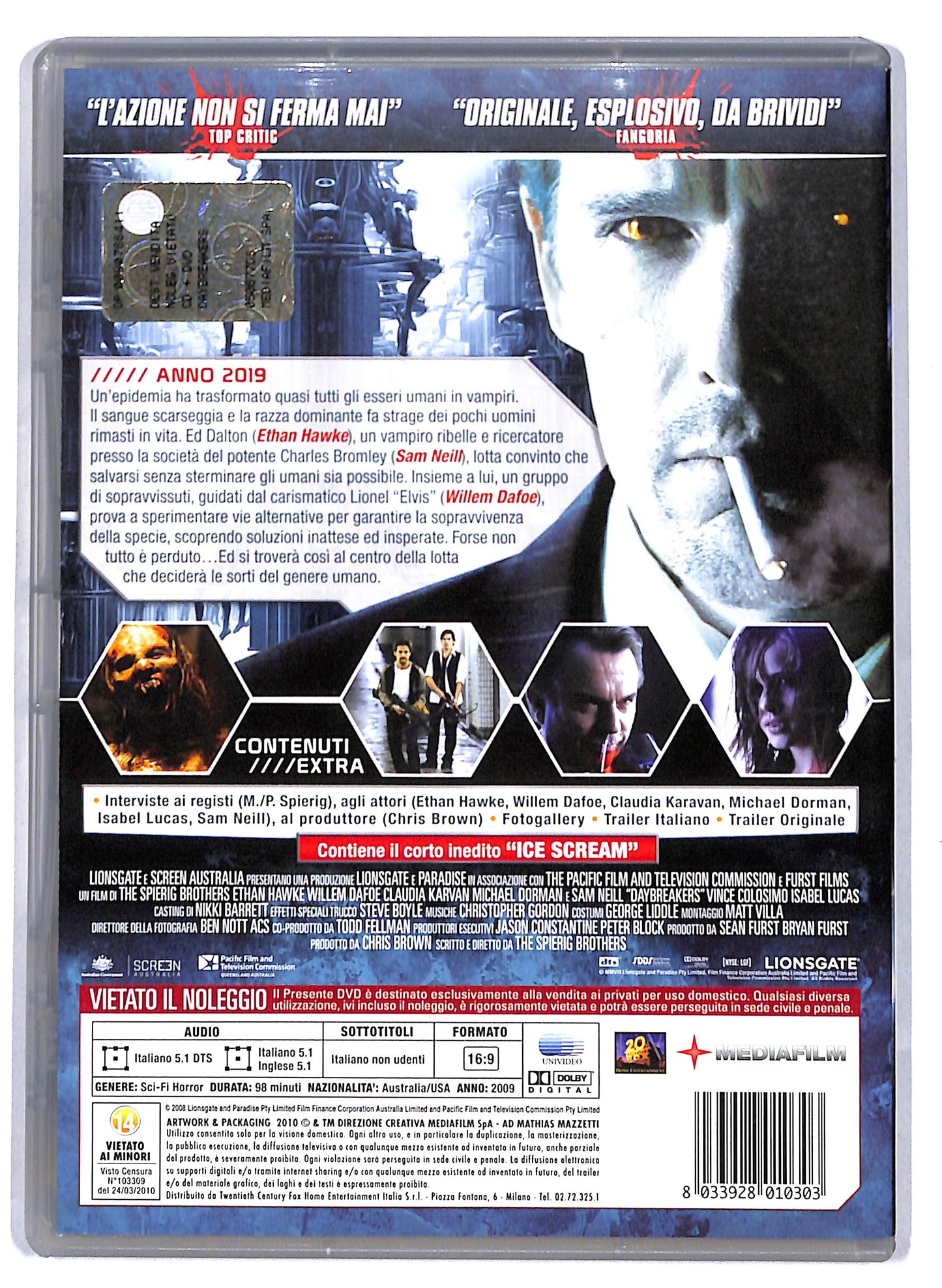 EBOND Daybreakers - L'ultimo vampiro DVD D810447