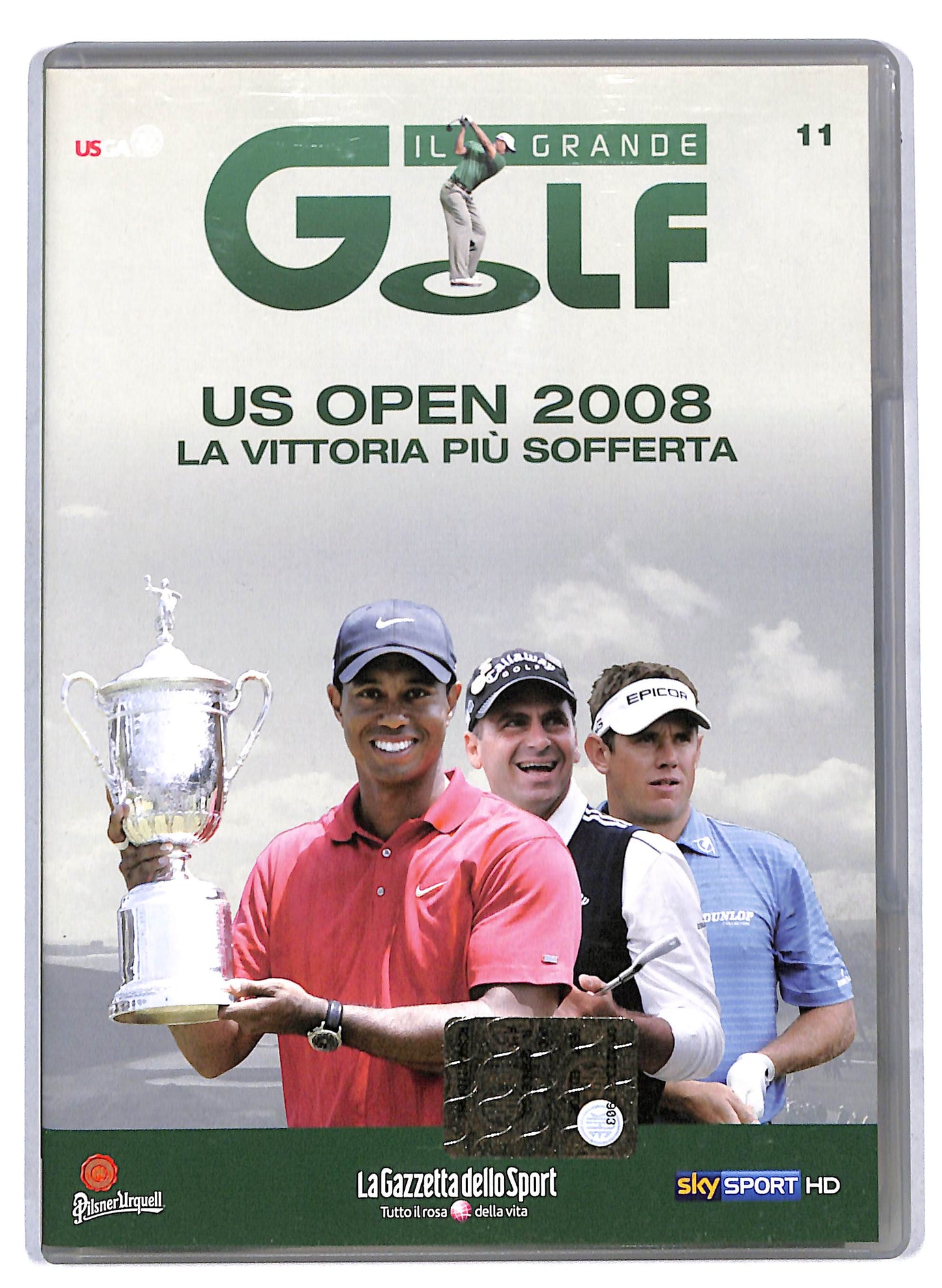EBOND Us open 2008 - Il grande golf volume 11 EDITORIALE DVD D810451