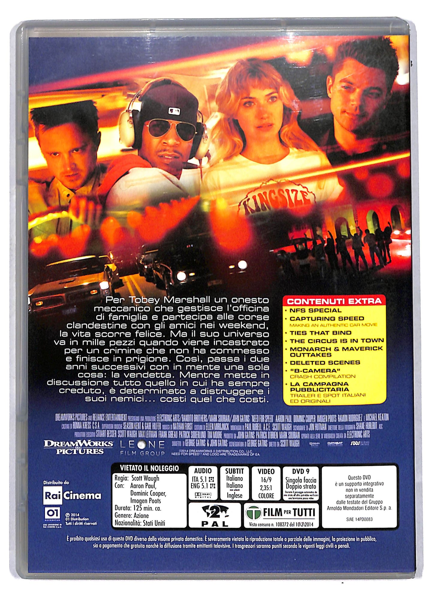 EBOND Need for Speed EDITORIALE DVD D810531
