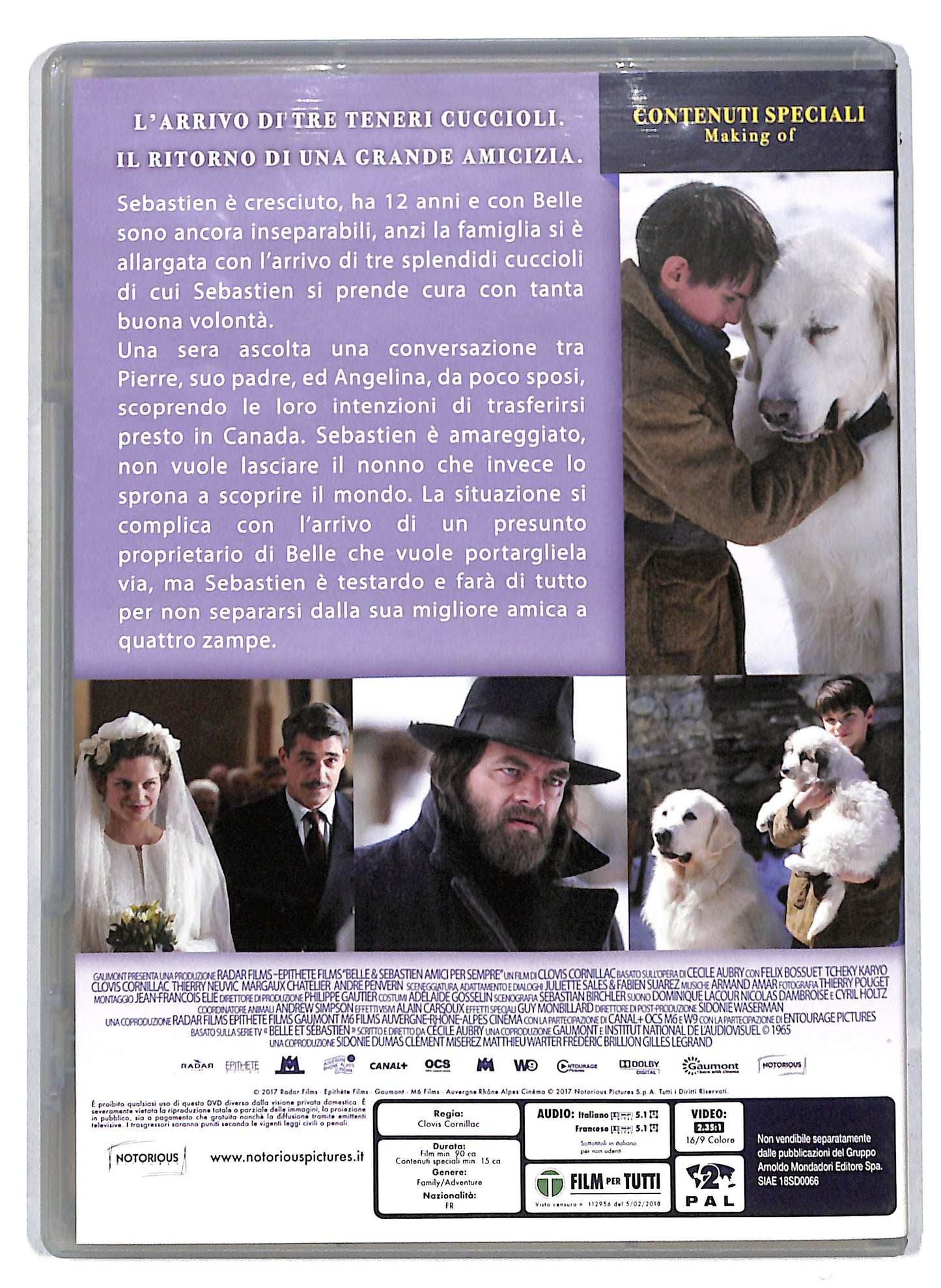 EBOND Belle & Sebastien - L'avventura continua EDITORIALE DVD D810603