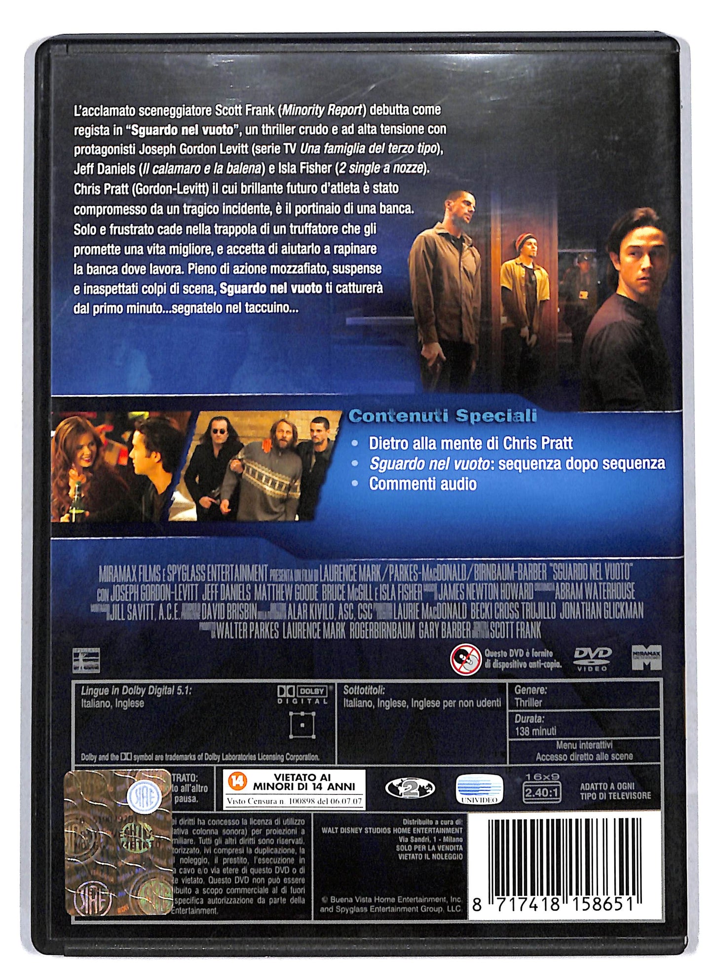 EBOND Sguardo nel vuoto DVD D810613