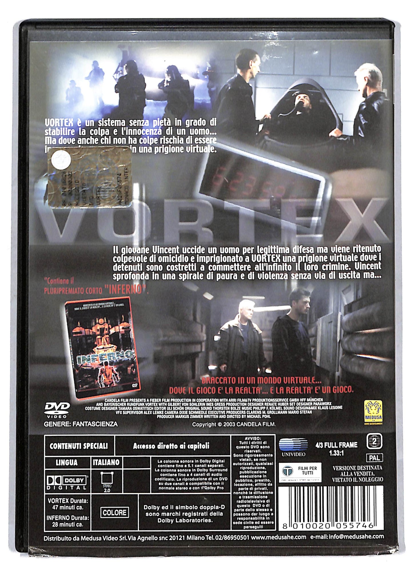 EBOND Vortex  DVD D810655