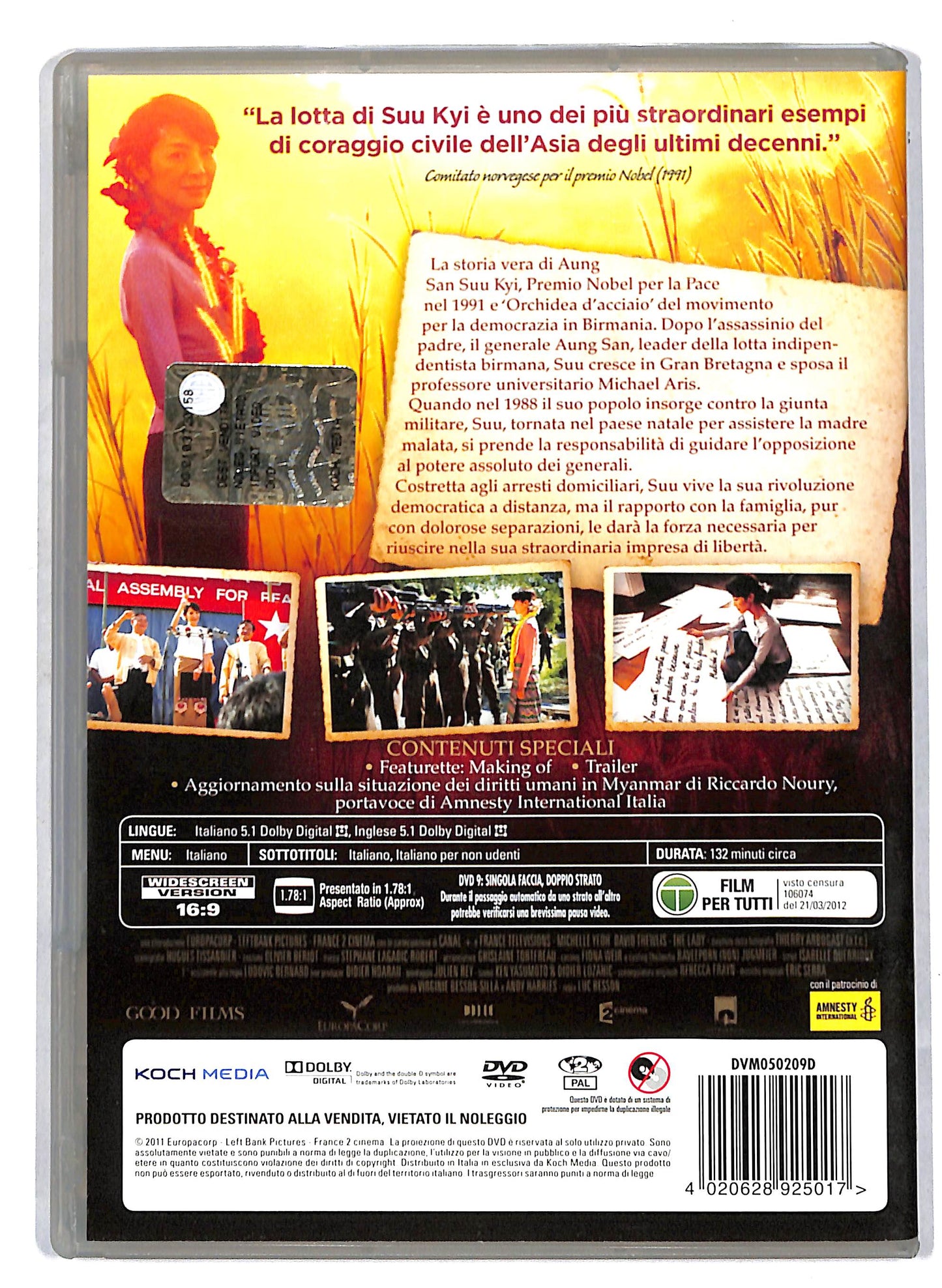 EBOND The Lady - L'amore Per La Liberta DVD D810710