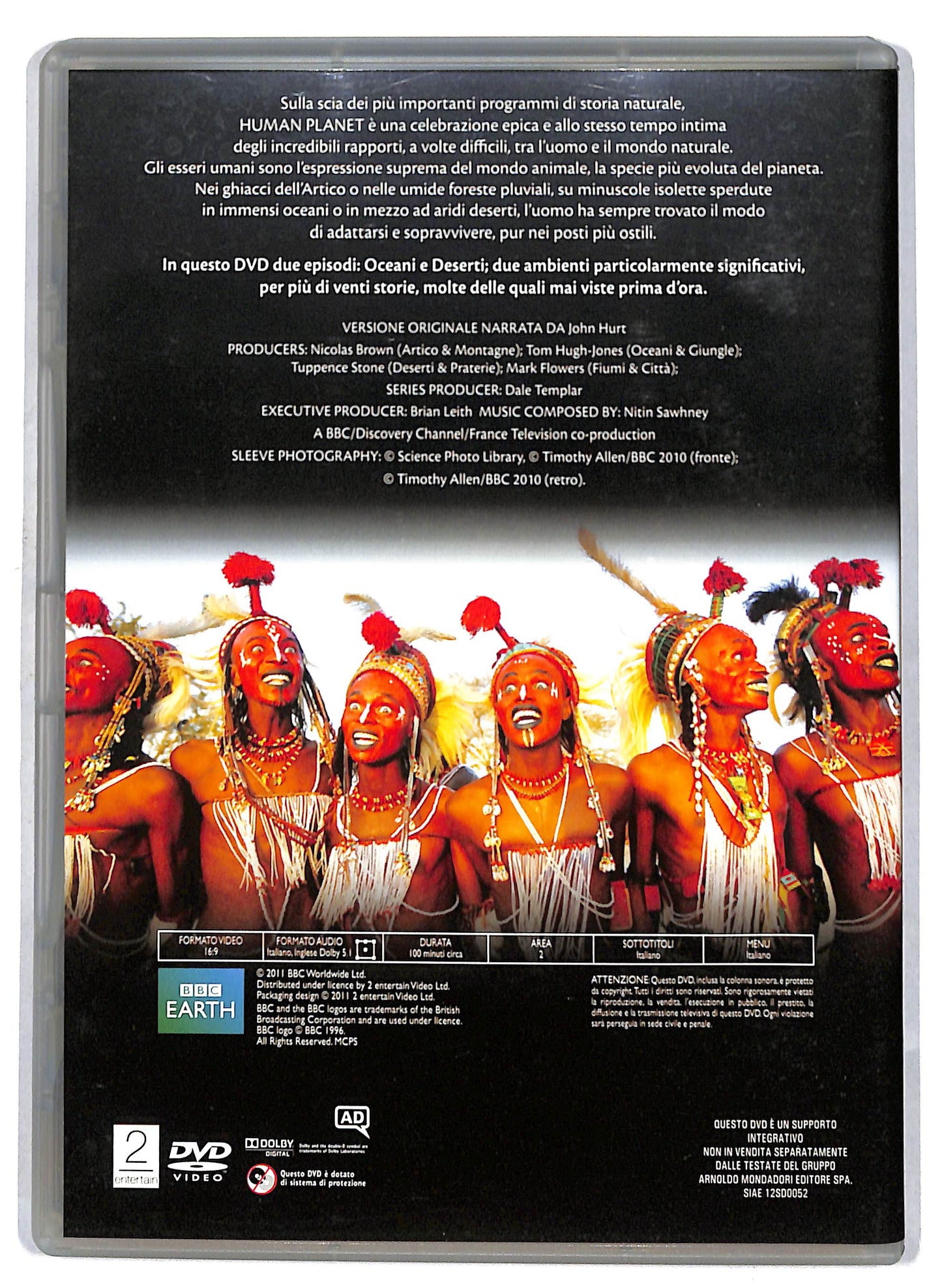 EBOND Human planet volume 1 EDITORIALE DVD D810720