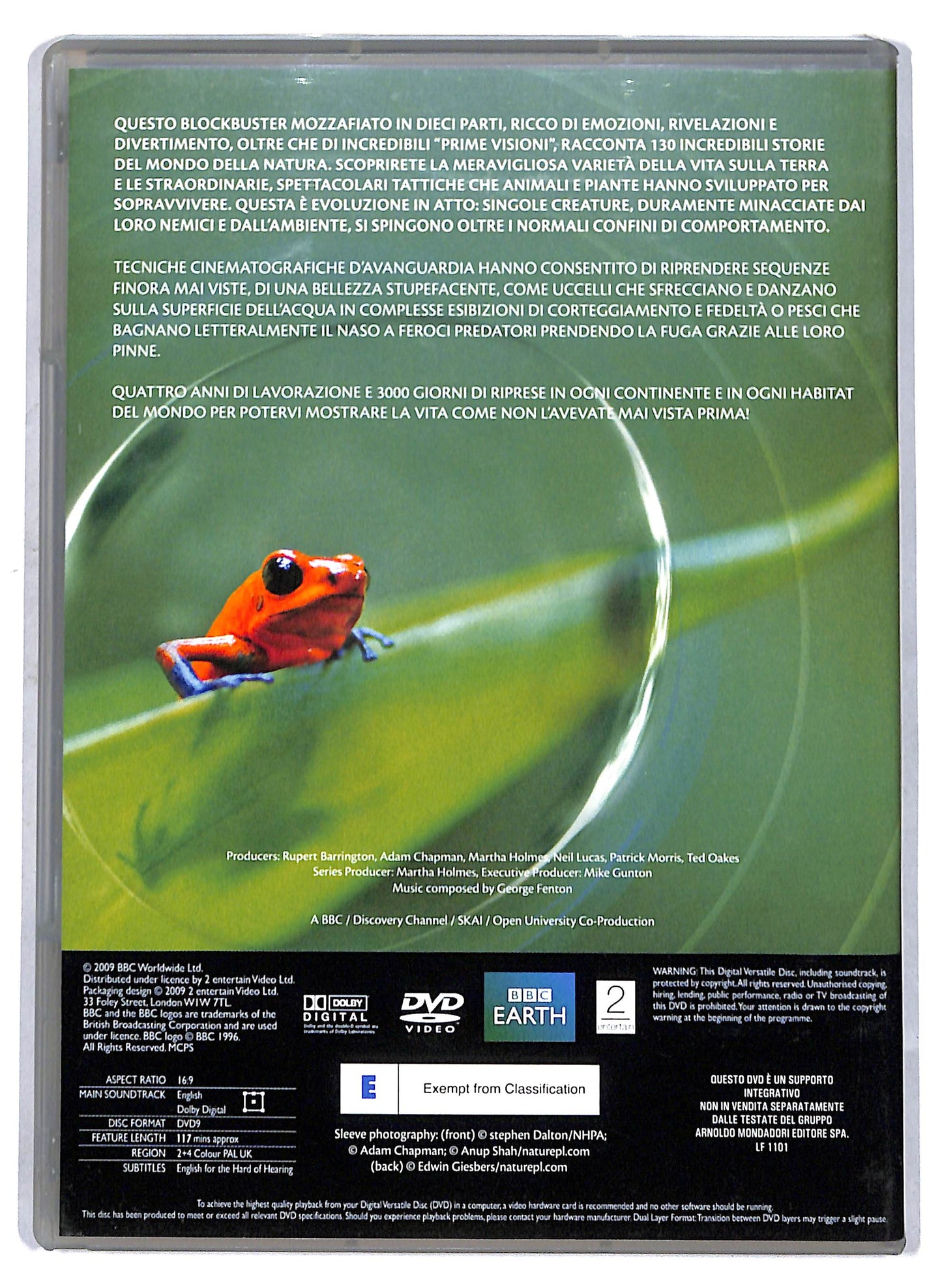EBOND Life vol. 1  Cacciatori e Prede Mammiferi EDITORIALE DVD D810733