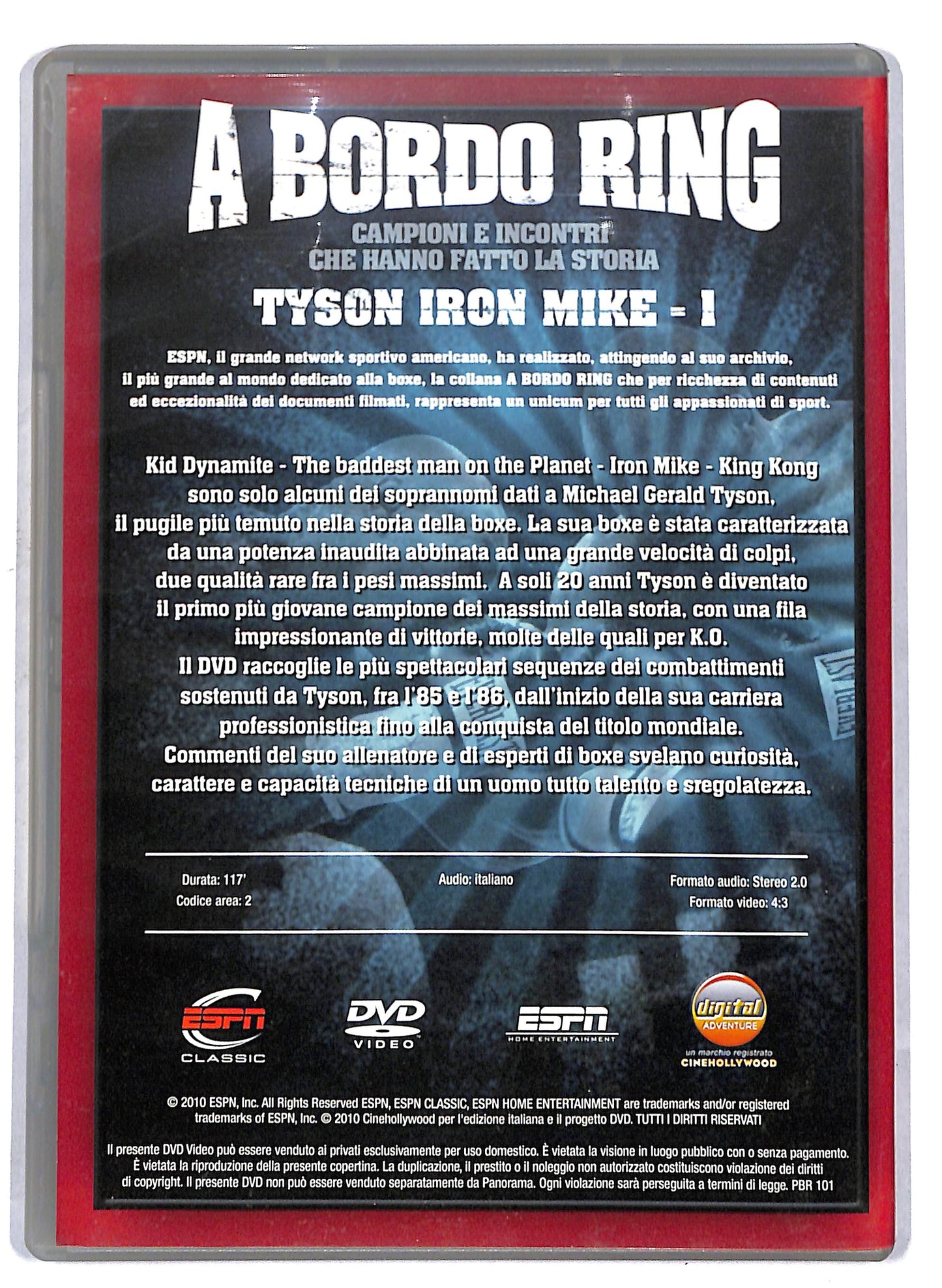 EBOND A bordo ring - Tyson Iron Mike Parte 1 EDITORIALE DVD D810736