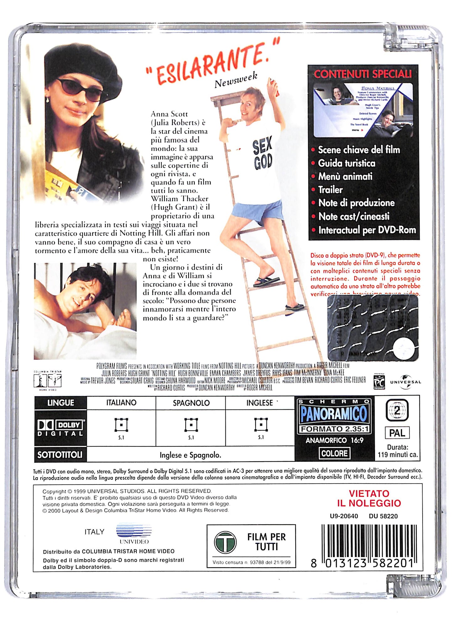 EBOND Notting Hill SJB DVD D810744