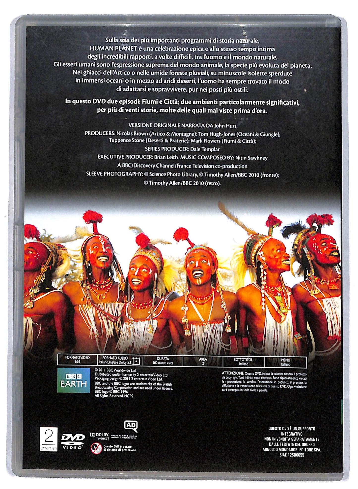 EBOND Human planet  fiumi e citta quarto dvd EDITORIALE DVD D810749