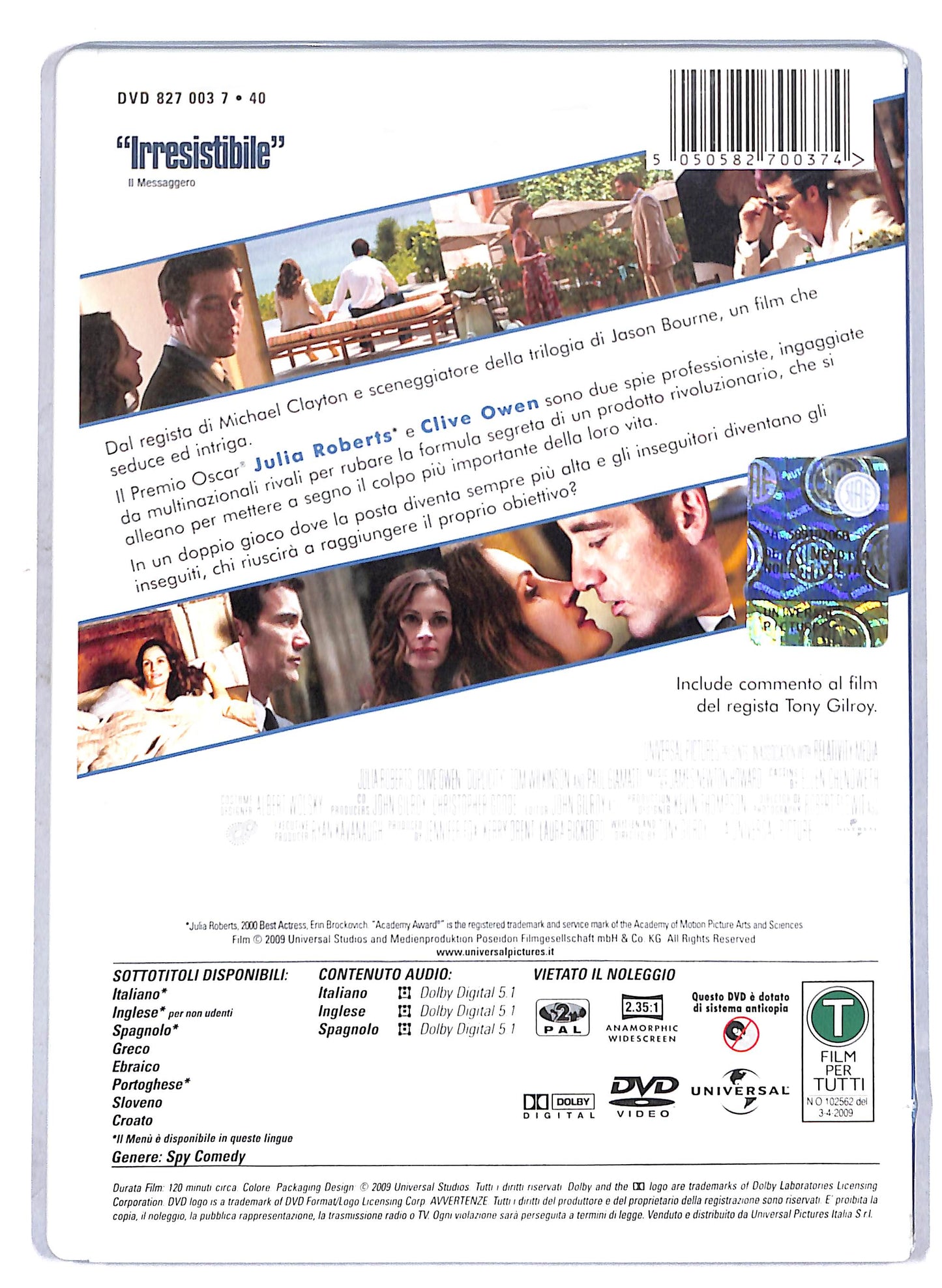EBOND Duplicity DVD D811026
