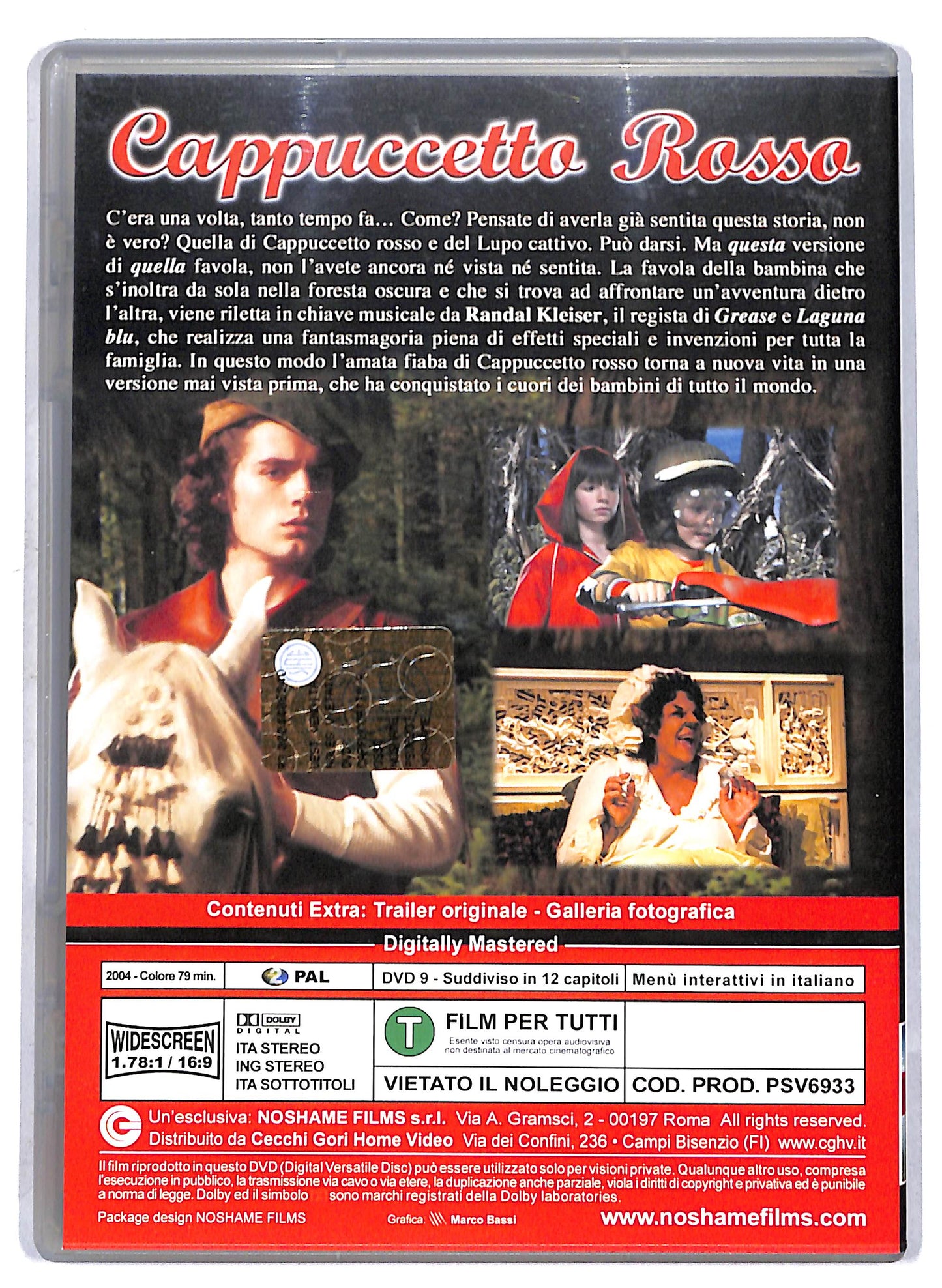 EBOND Cappuccetto rosso EDITORIALE DVD D811030