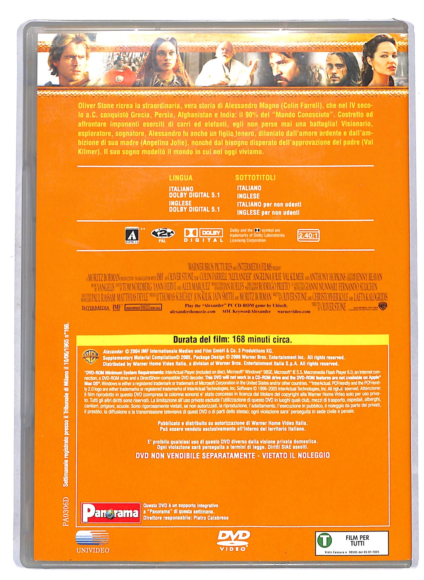 EBOND Alexander EDITORIALE DVD D811065