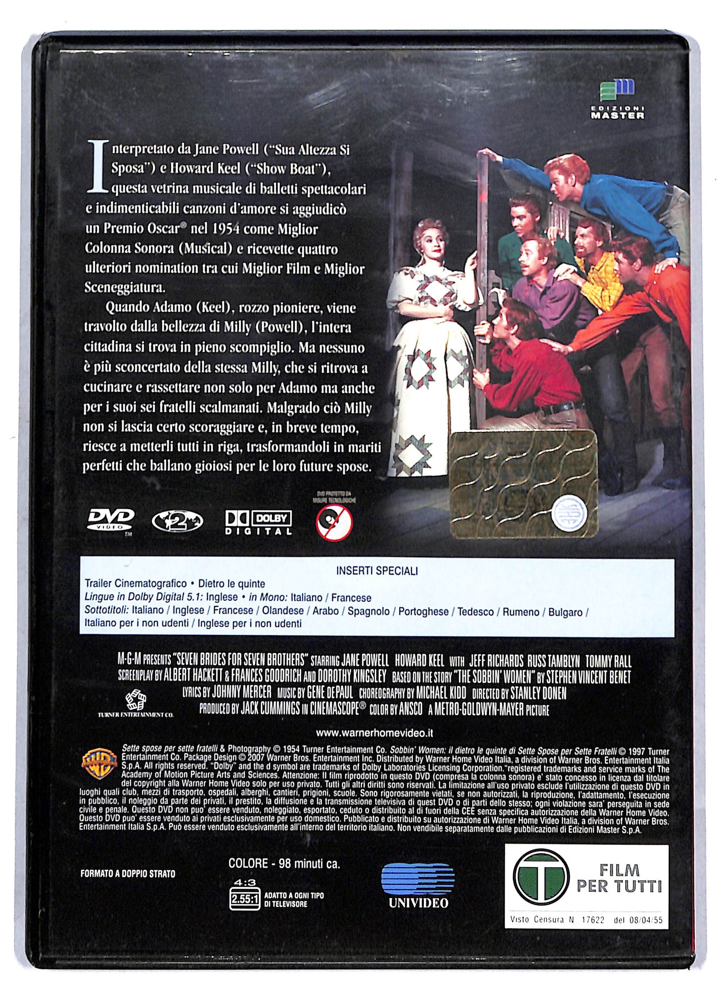 EBOND Sette spose per sette fratelli EDITORIALE DVD D811114