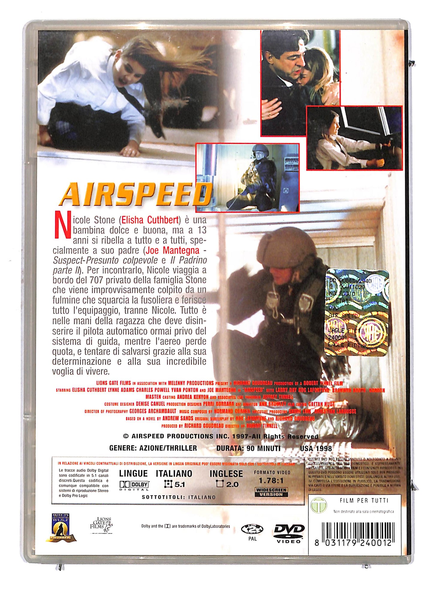 EBOND Airspeed - Slimcase DVD D811165