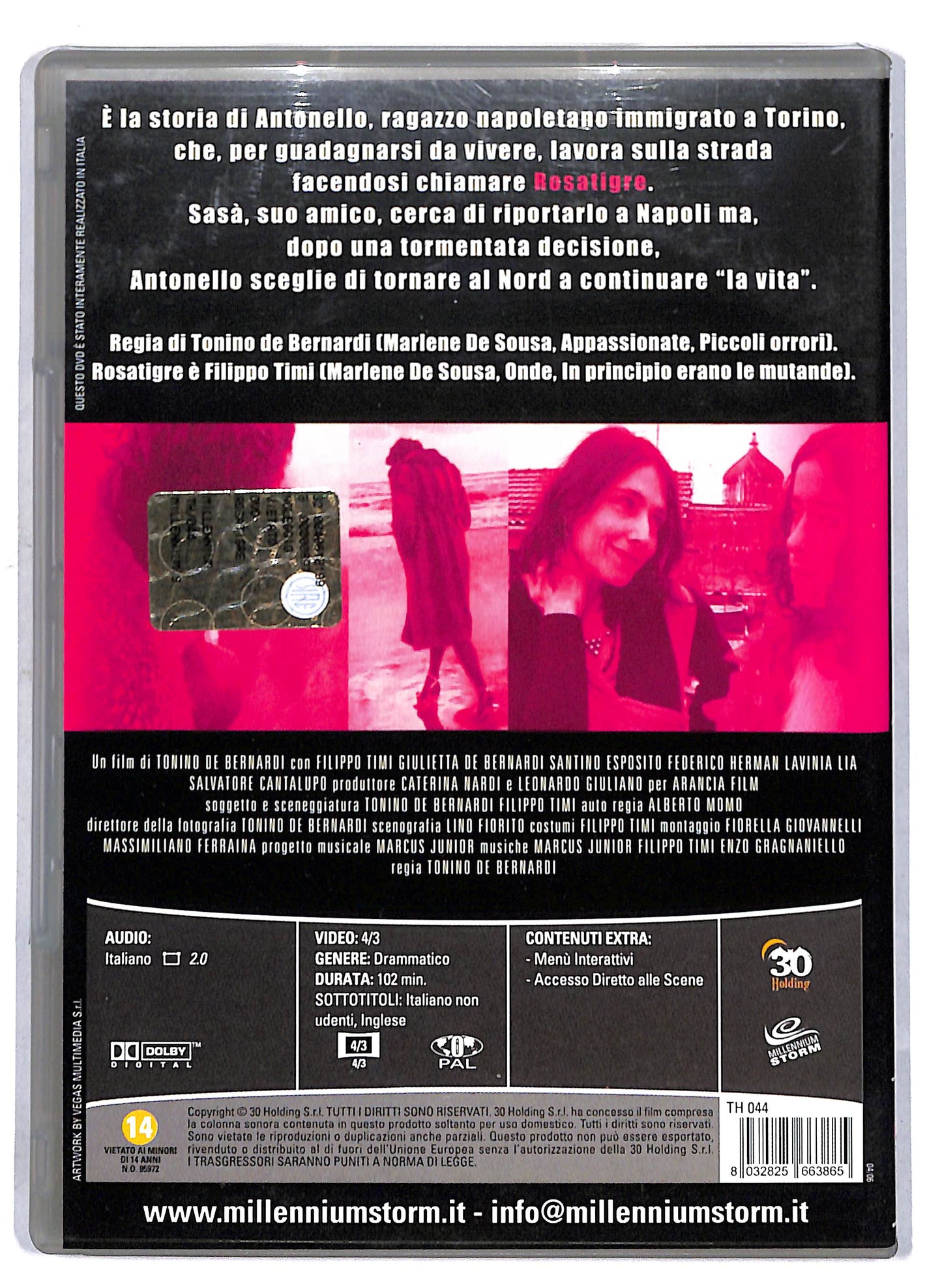 EBOND Rosa tigre DVD D811205