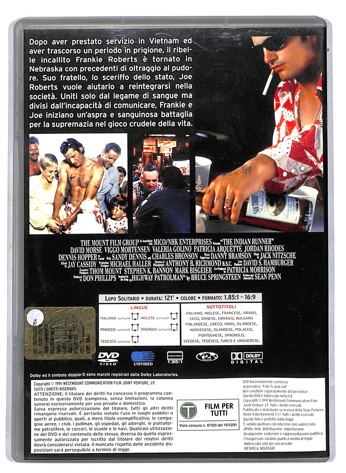 EBOND Lupo solitario EDITORIALE DVD D811213
