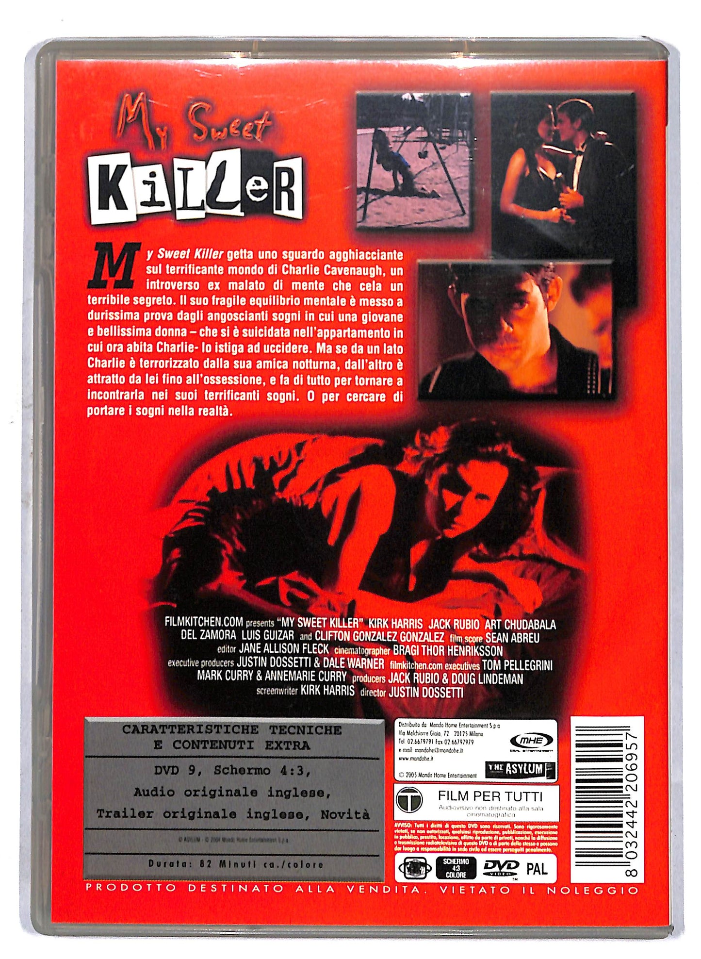 EBOND My sweet killer DVD D811225