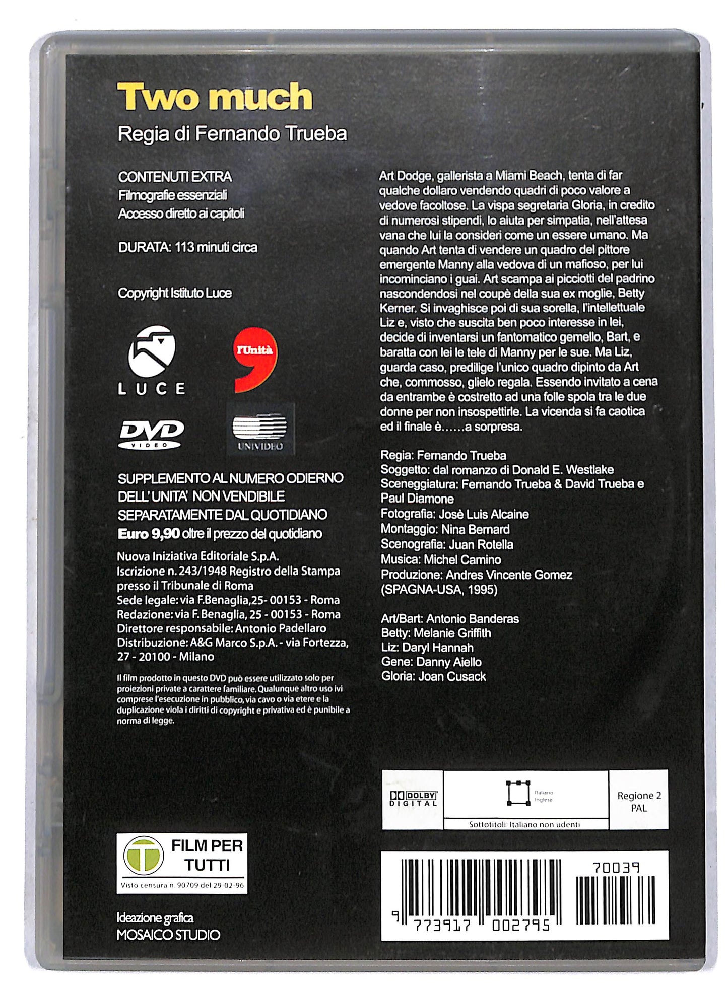EBOND Two Much   EDITORIALE DVD D811301