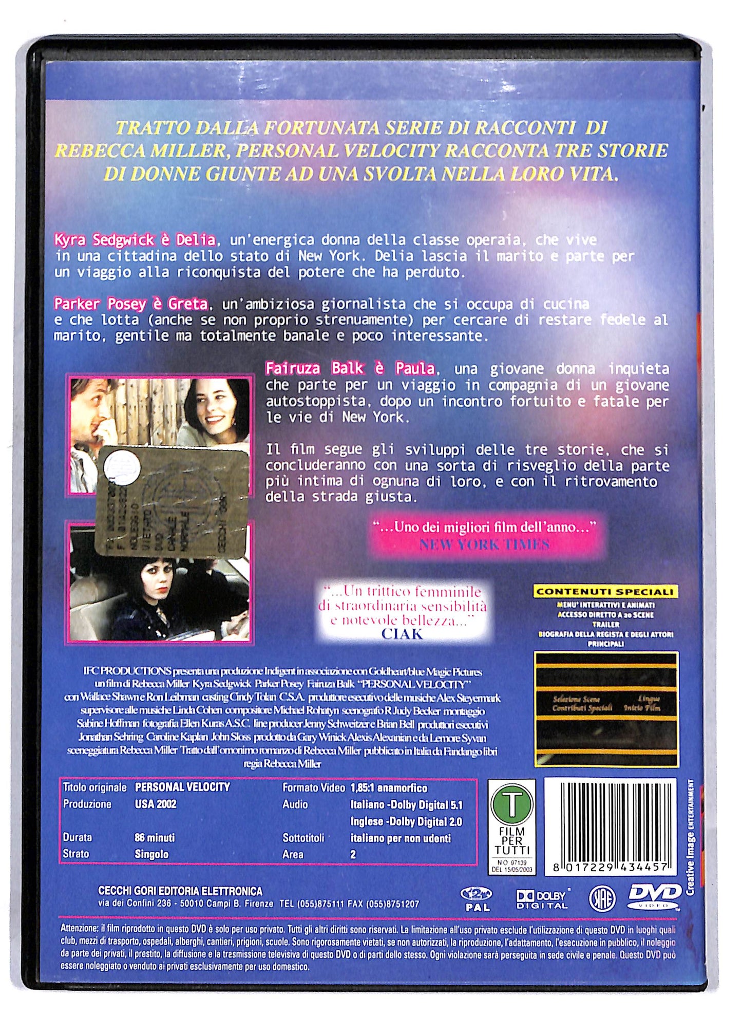 EBOND Personal Velocity - Il momento giusto DVD D811314