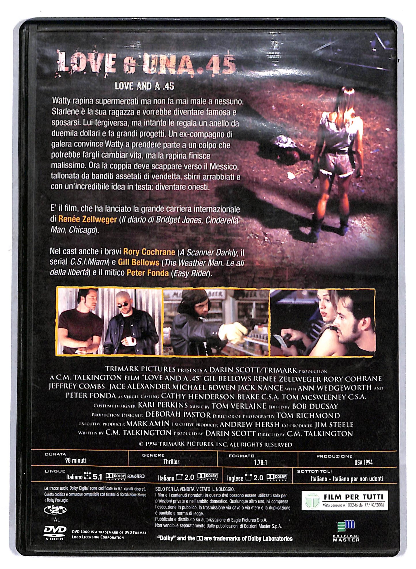 EBOND Love e una 45 EDITORIALE DVD D811325