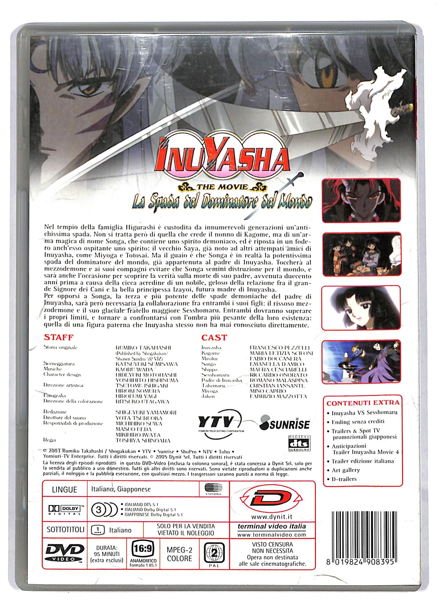 EBOND Inuyasha the Movie - La spada del dominatore del mondo DVD D811710