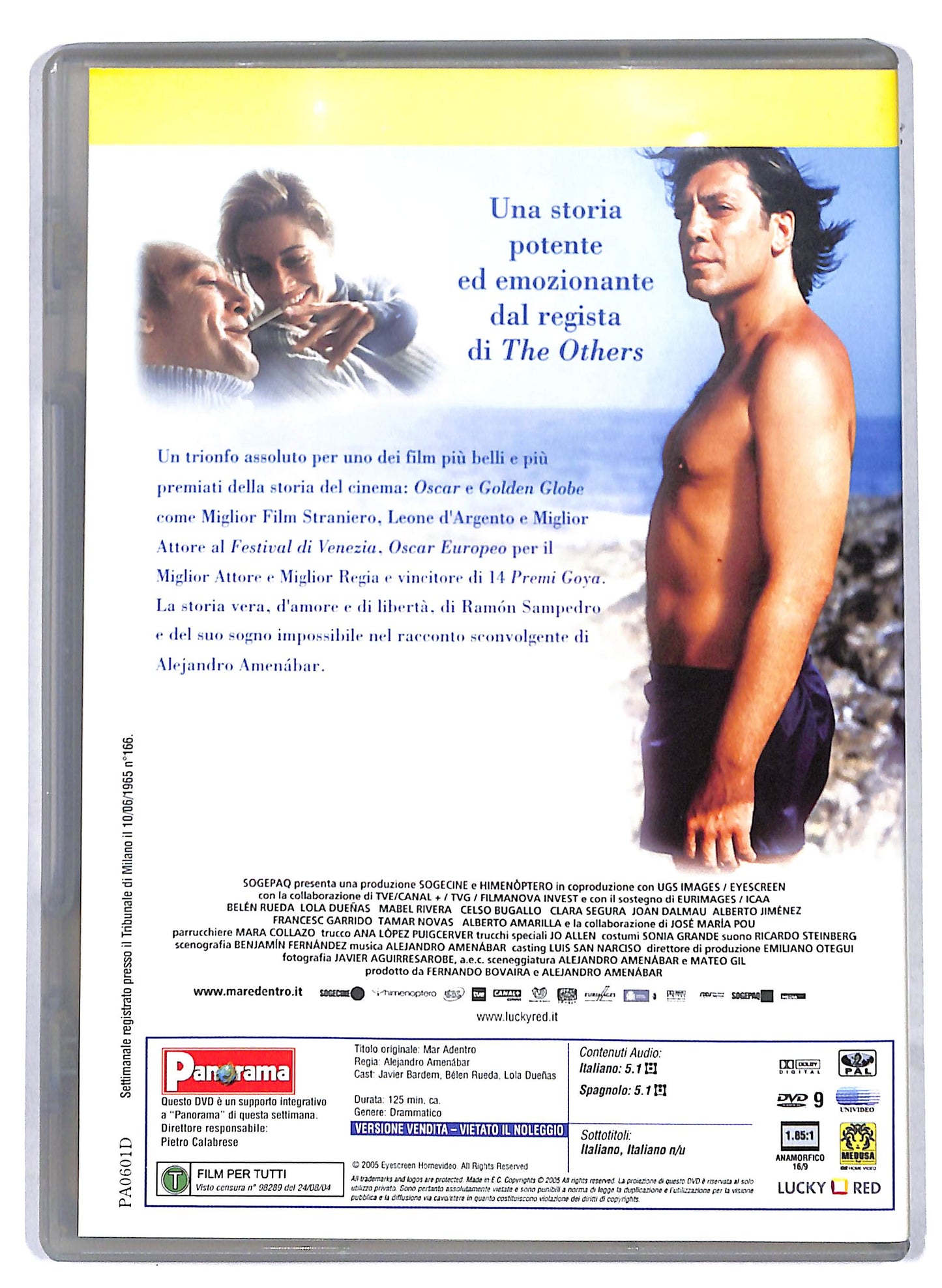 EBOND Mare dentro EDITORIALE DVD D811863