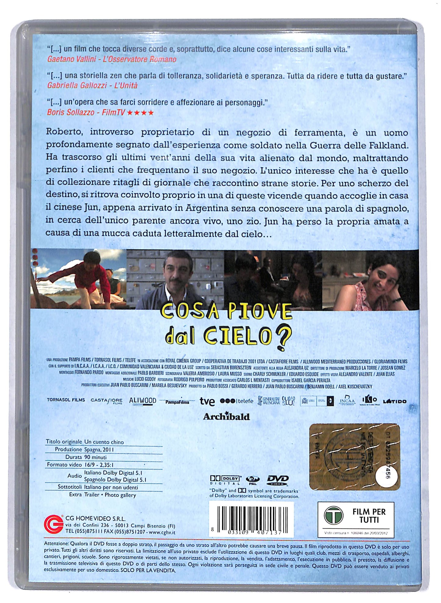 EBOND Cosa Piove Dal Cielo DVD D811920