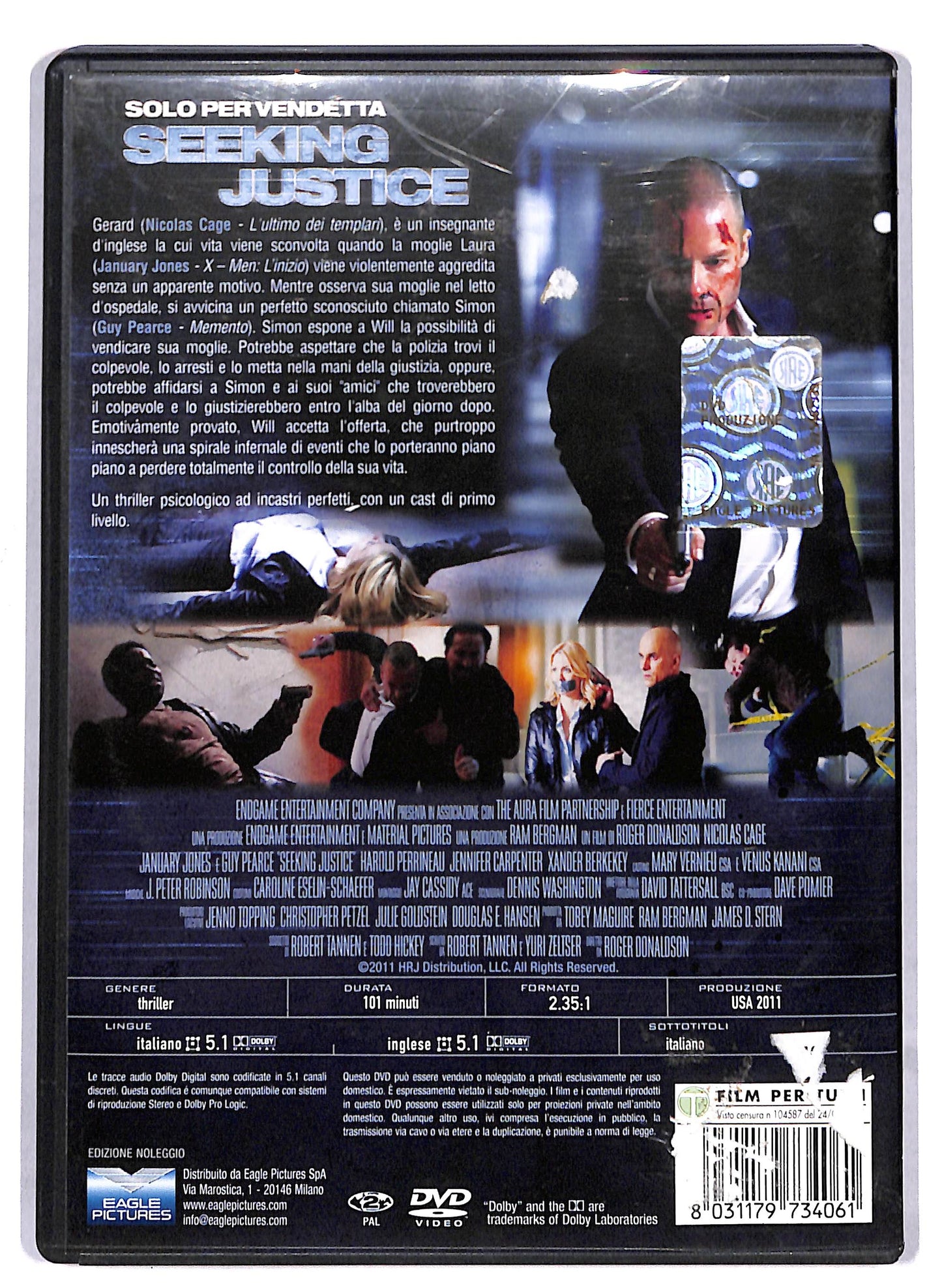 EBOND Seeking Justice NOLEGGIO DVD D812017