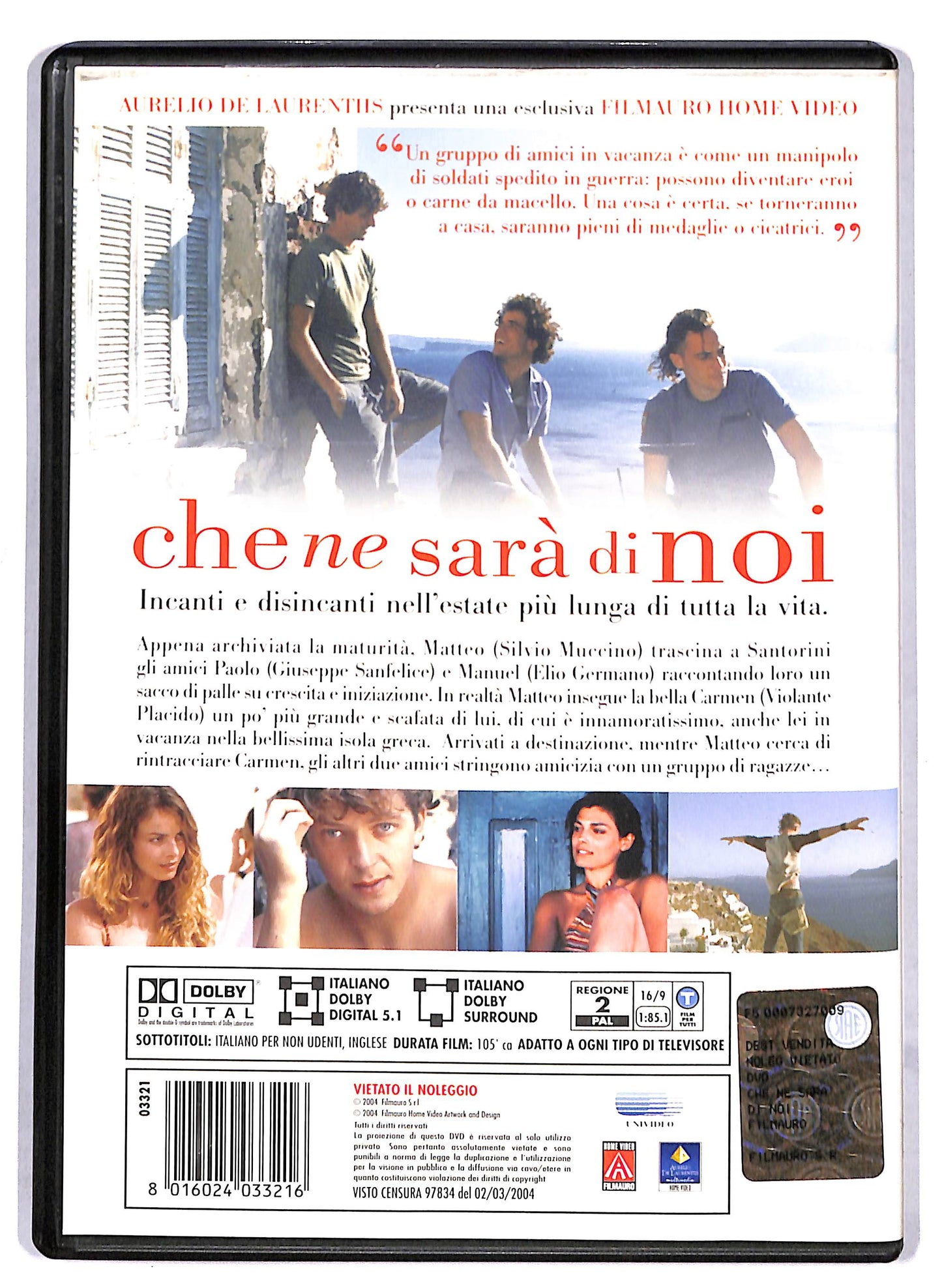 EBOND Che Ne Sara Di Noi DVD D812038