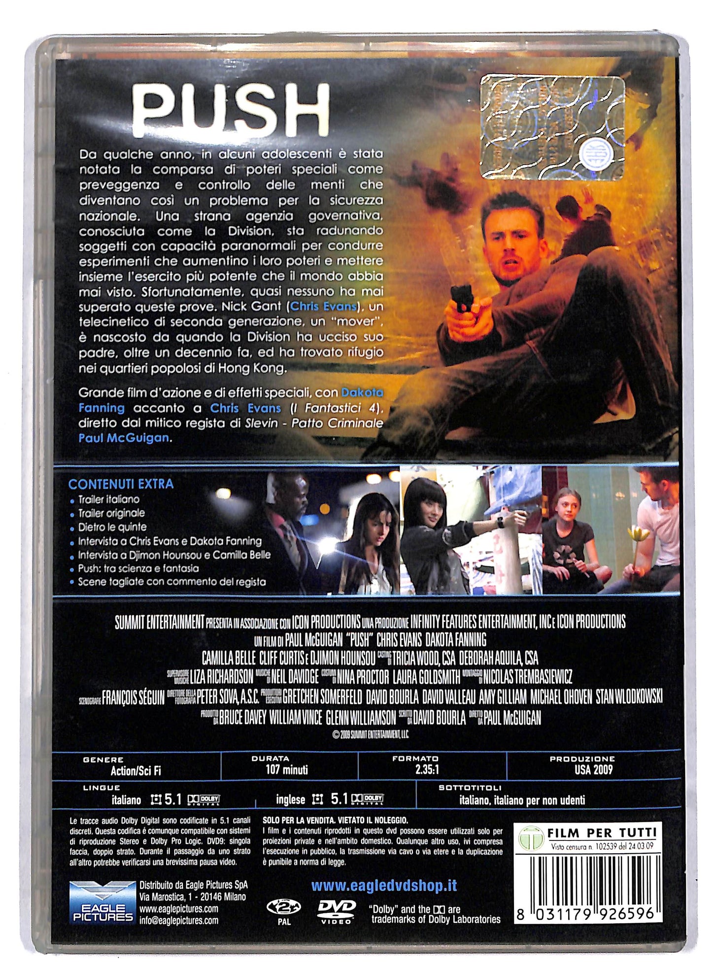 EBOND Push DVD D812111