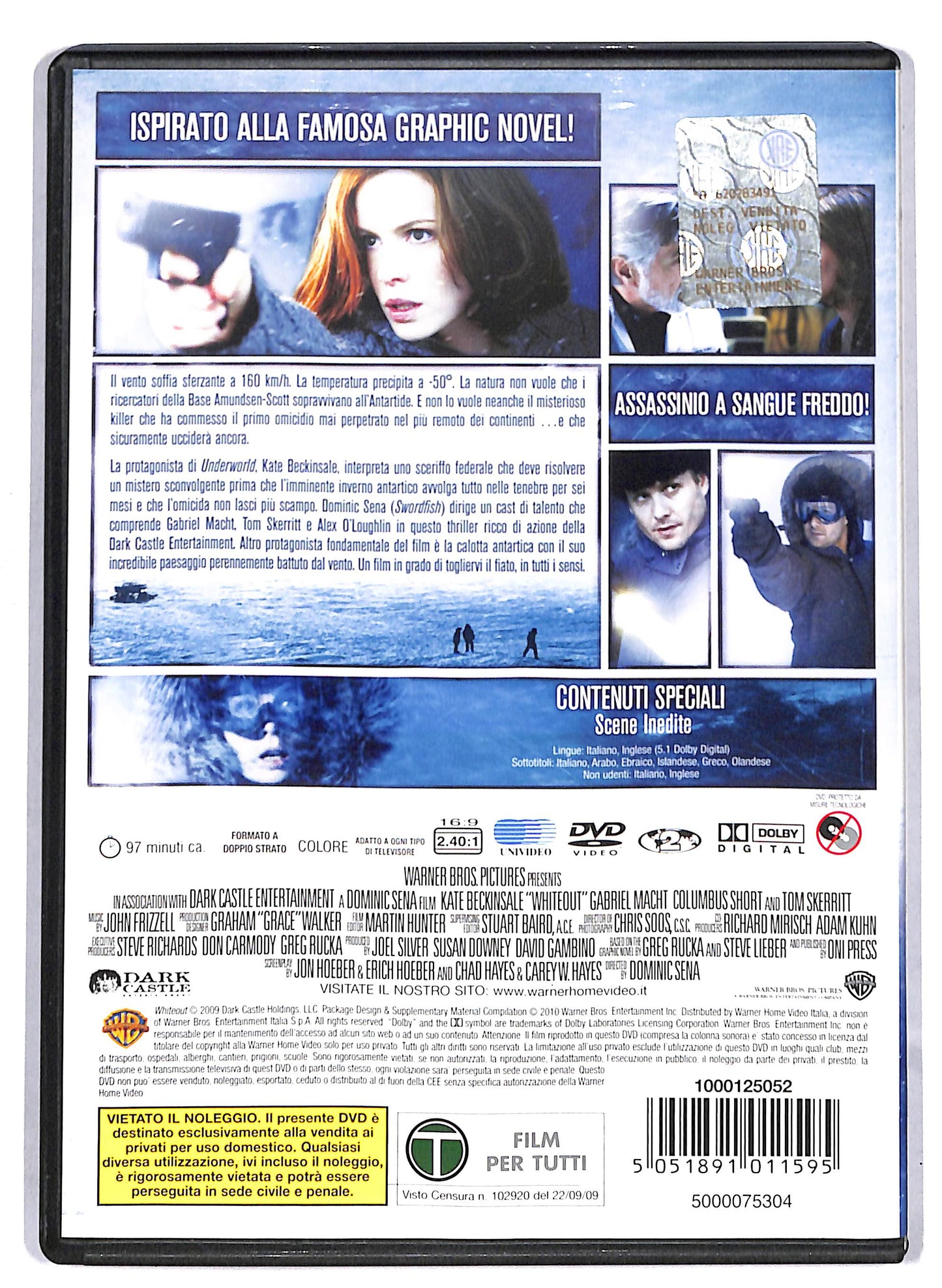 EBOND White Out - Incubo bianco DVD D812113