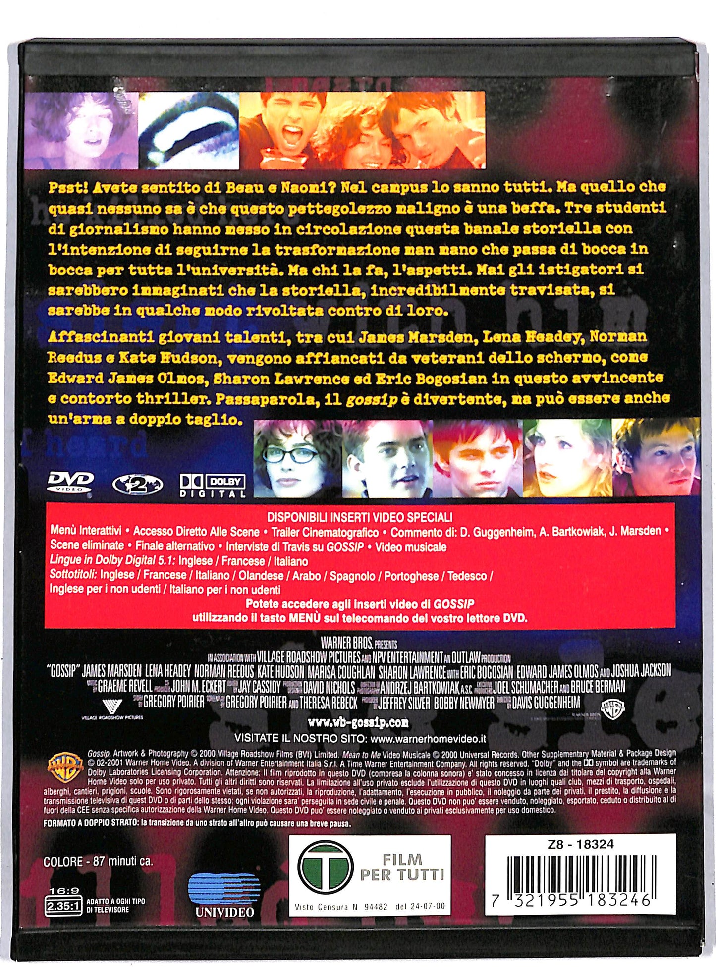 EBOND Gossip SNAPPER DVD D812204