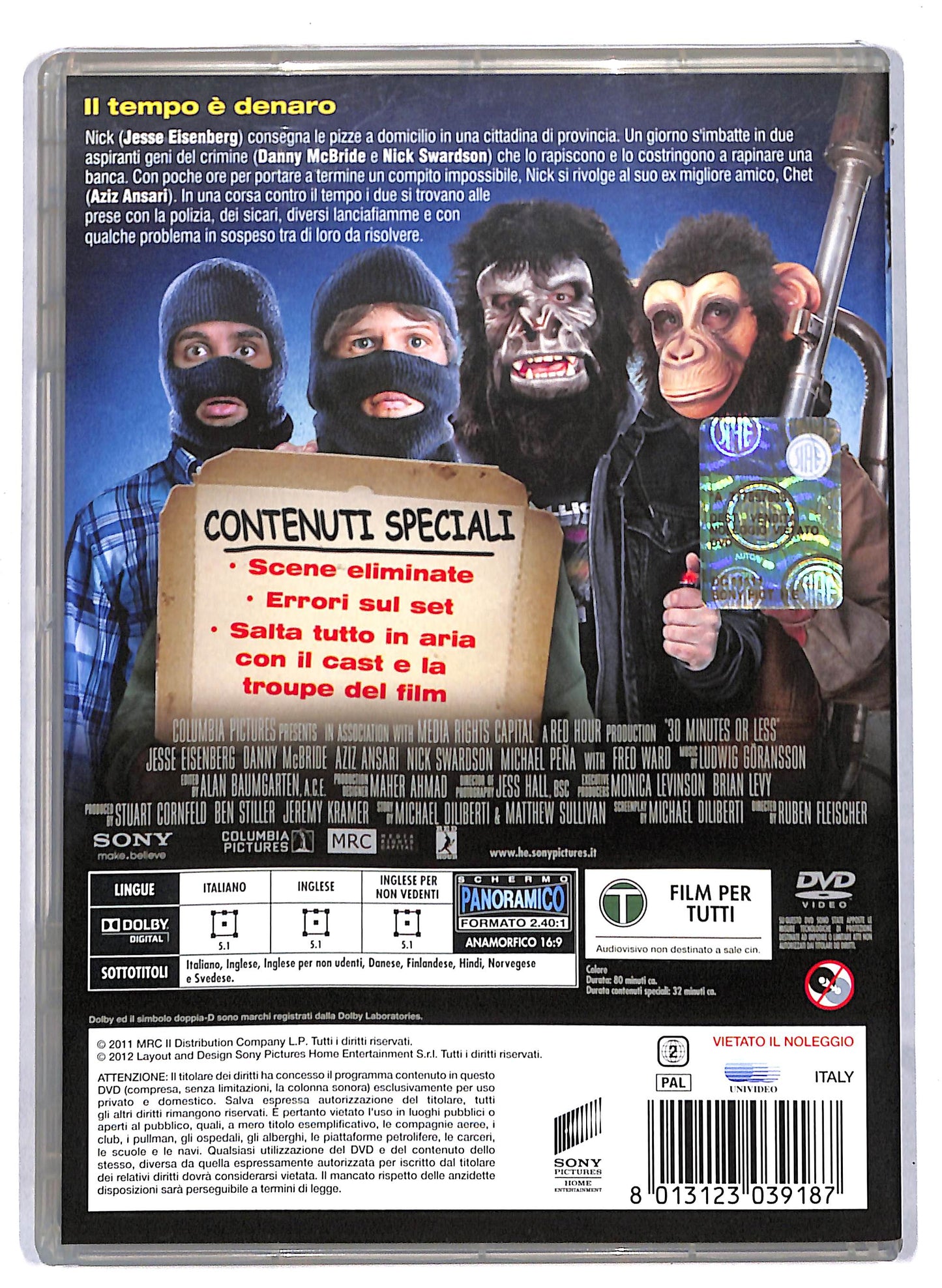 EBOND 30 Minutes or Less DVD D812237