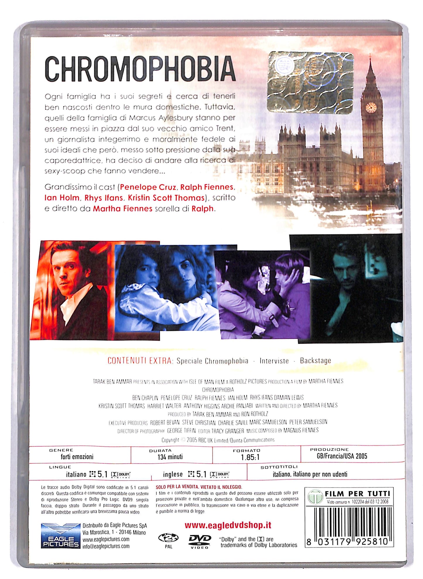 EBOND Chromophobia DVD D812313