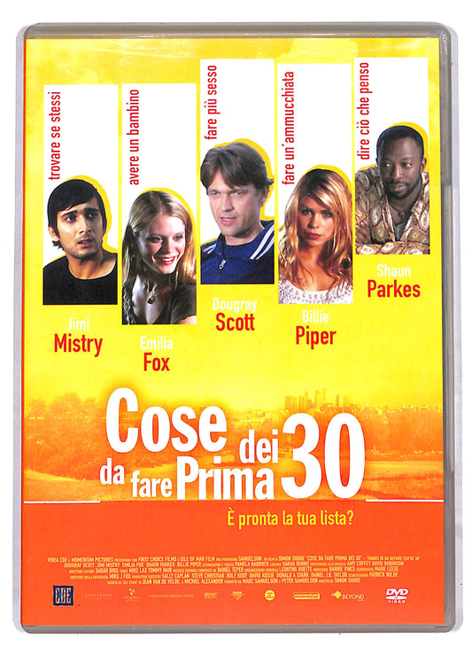 EBOND Cose da fare prima dei 30 DVD D812320