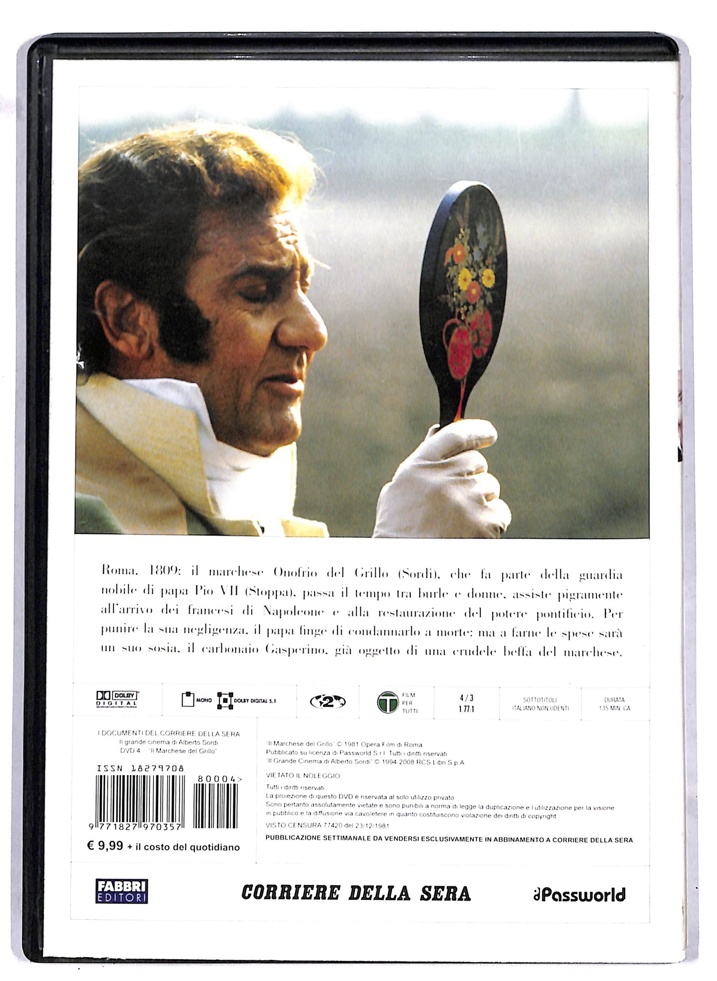 EBOND Il marchese del Grillo EDITORIALE DVD D812452