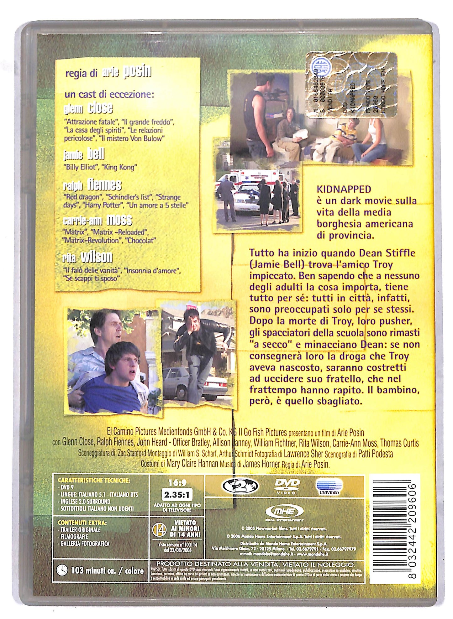 EBOND Kidnapped - Il rapimento DVD D812460