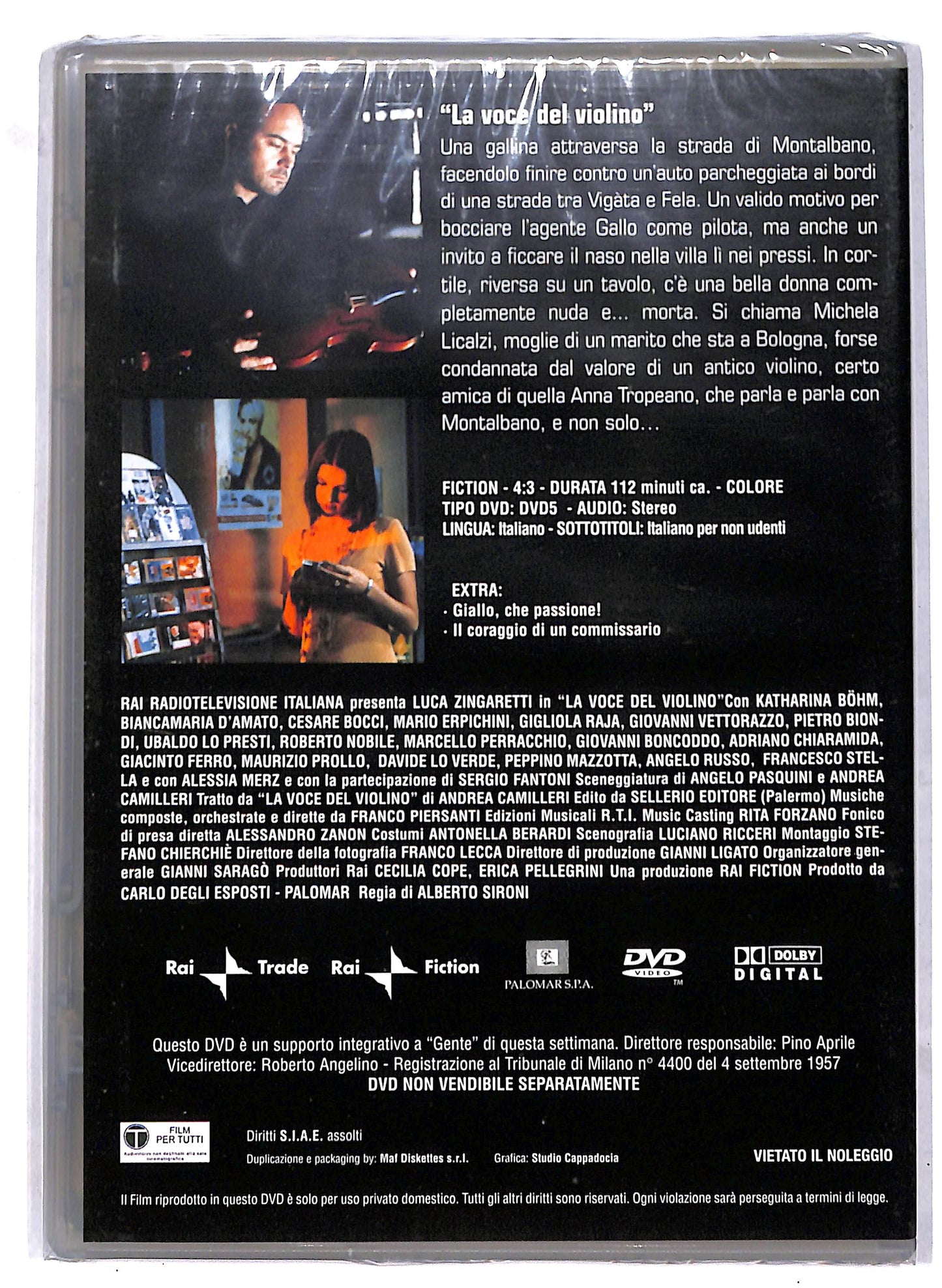 EBOND Montalbano La voce del violino vol.6 EDITORIALE  DVD D812461