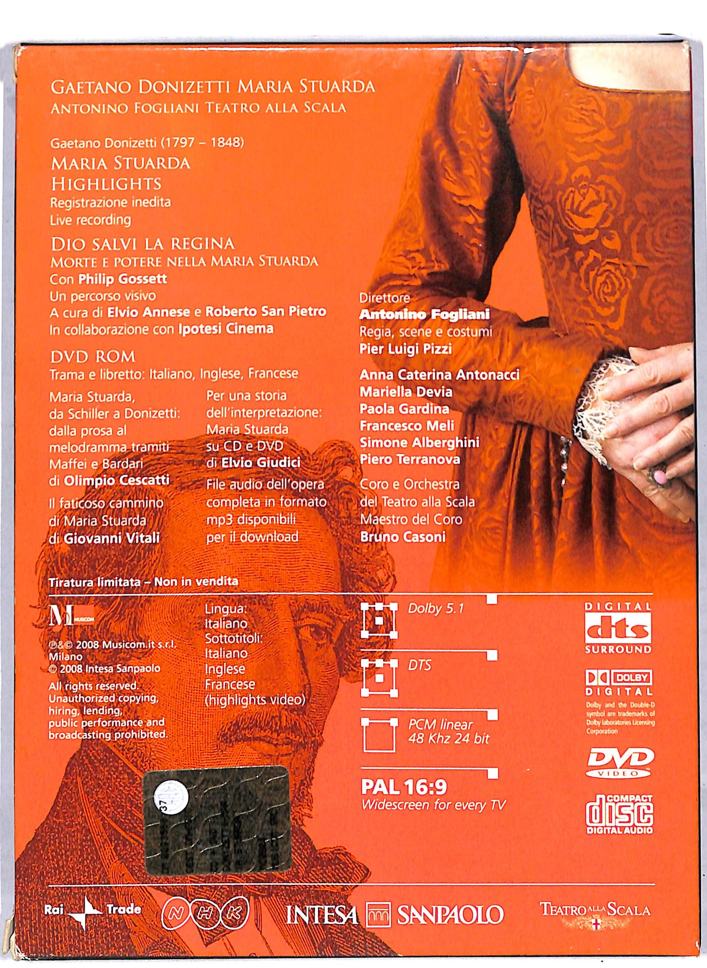 EBOND Gaetano Donizetti - Maria Stuarda + CD EDITORIALE DIGIPACK DVD D812506