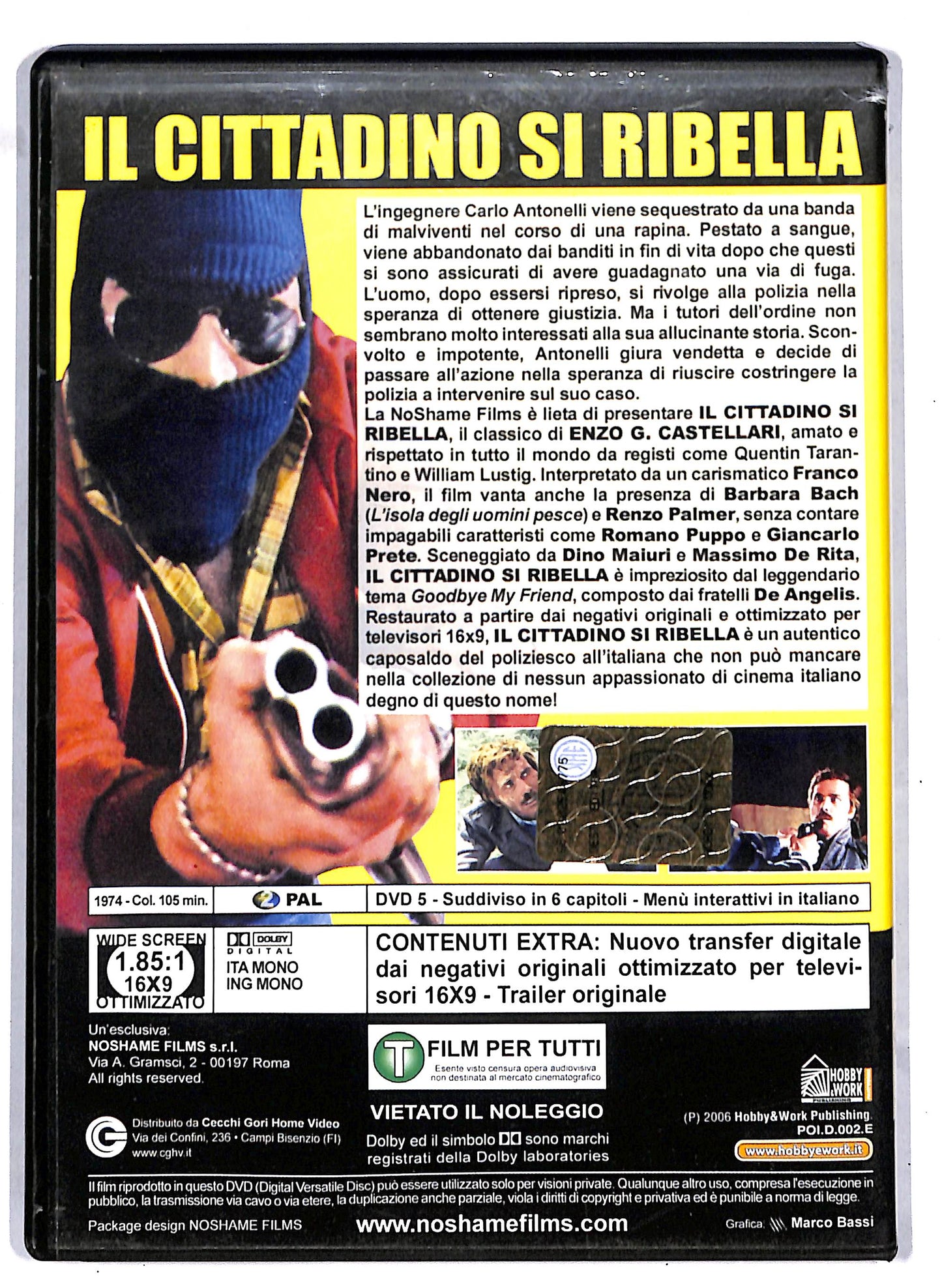 EBOND Il cittadino si ribella EDITORIALE DVD D812527