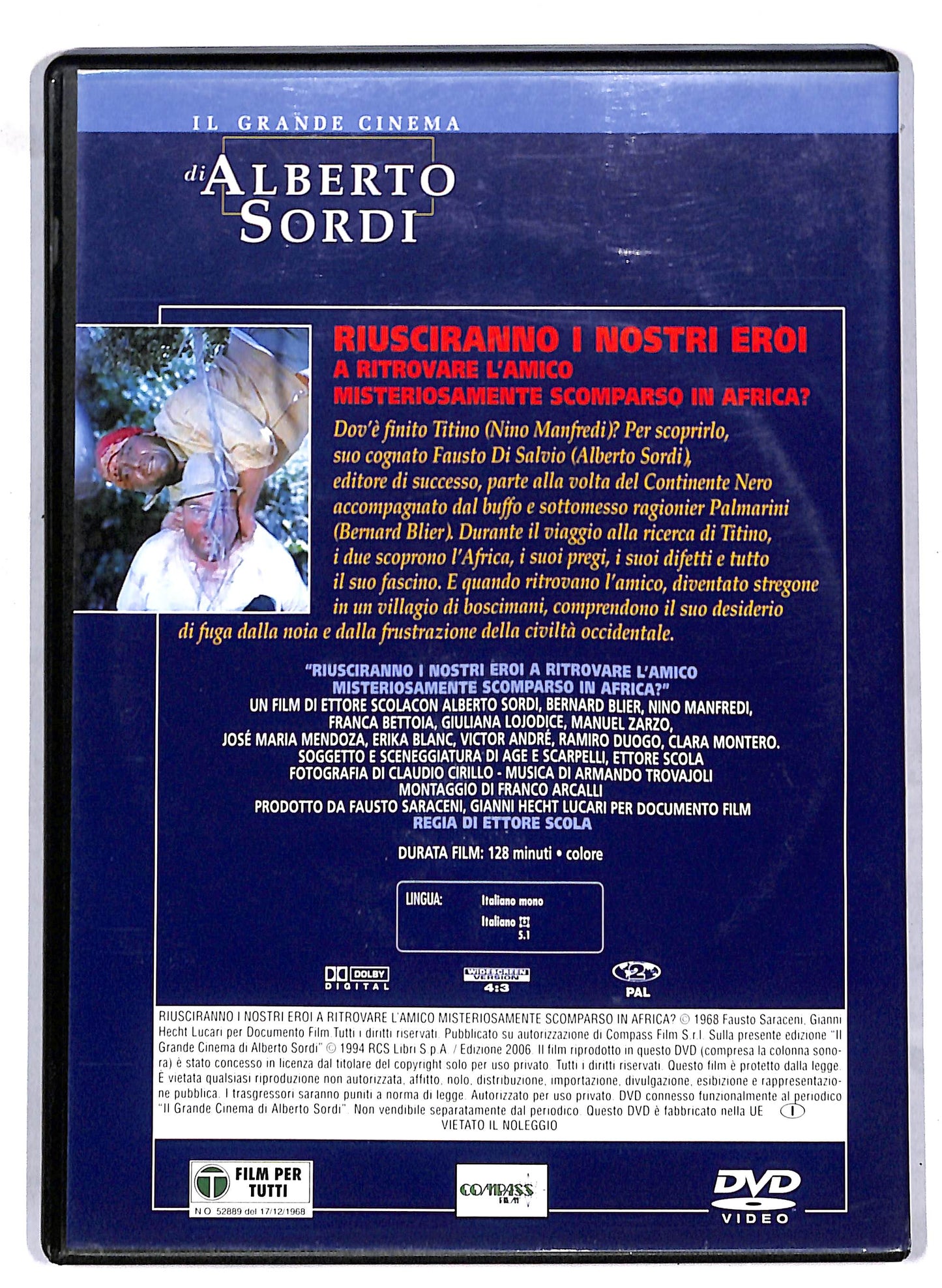 EBOND Riusciranno i nostri eroi a ritrovare l'amico EDITORIALE DVD D812559