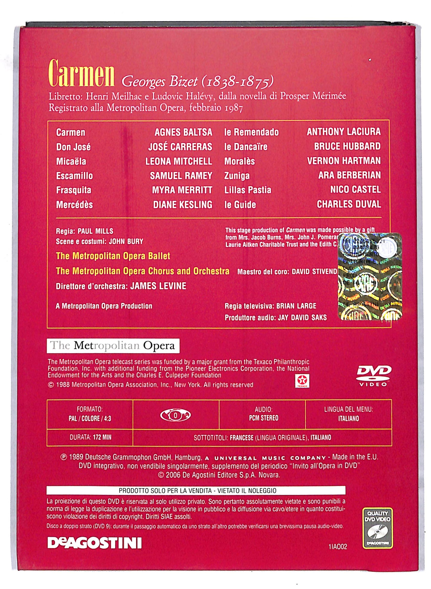 EBOND Invito all'Opera - Carmen Volume 2 EDITORIALE  DVD D812604