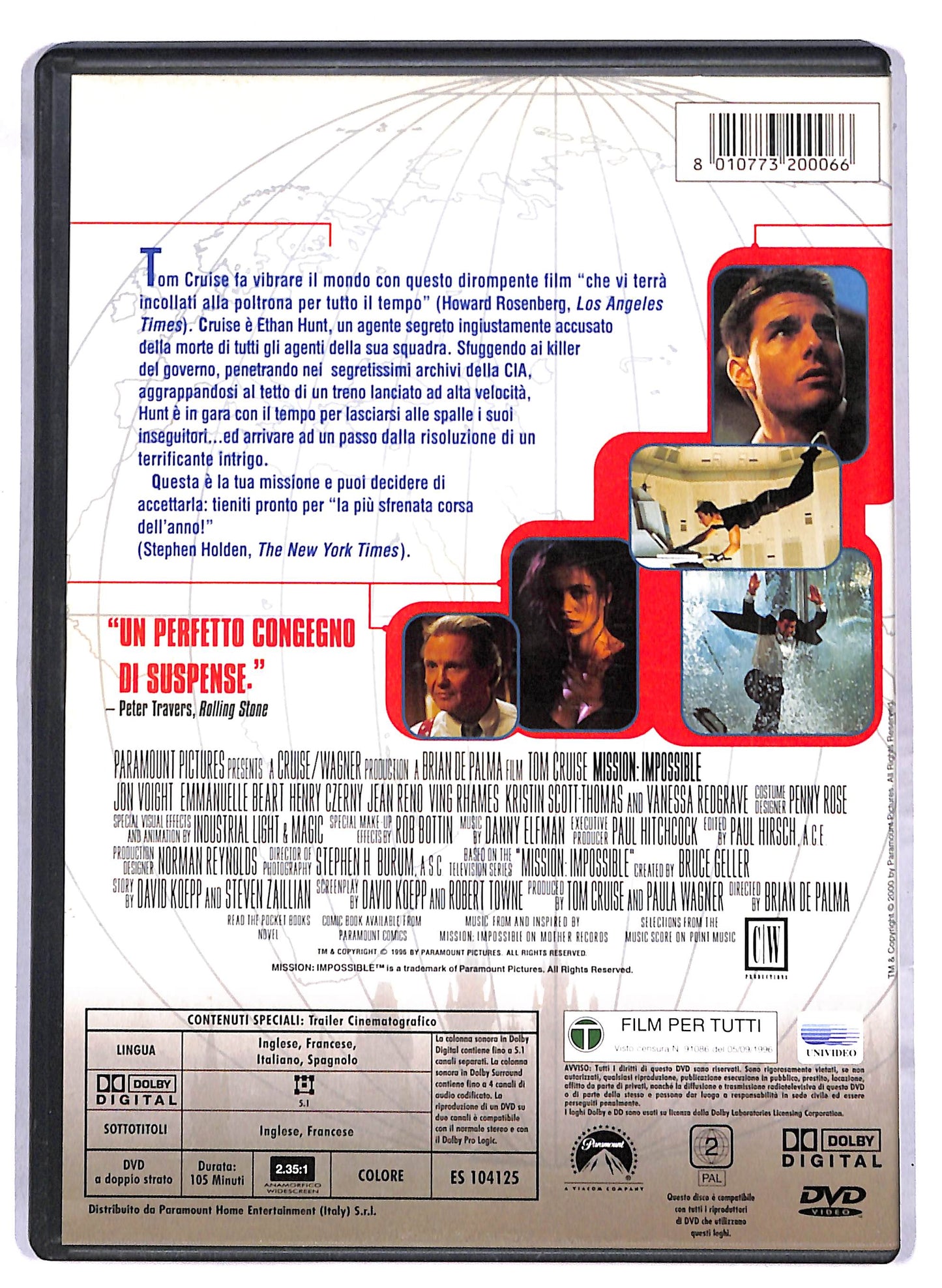 EBOND Mission Impossible DVD D812668