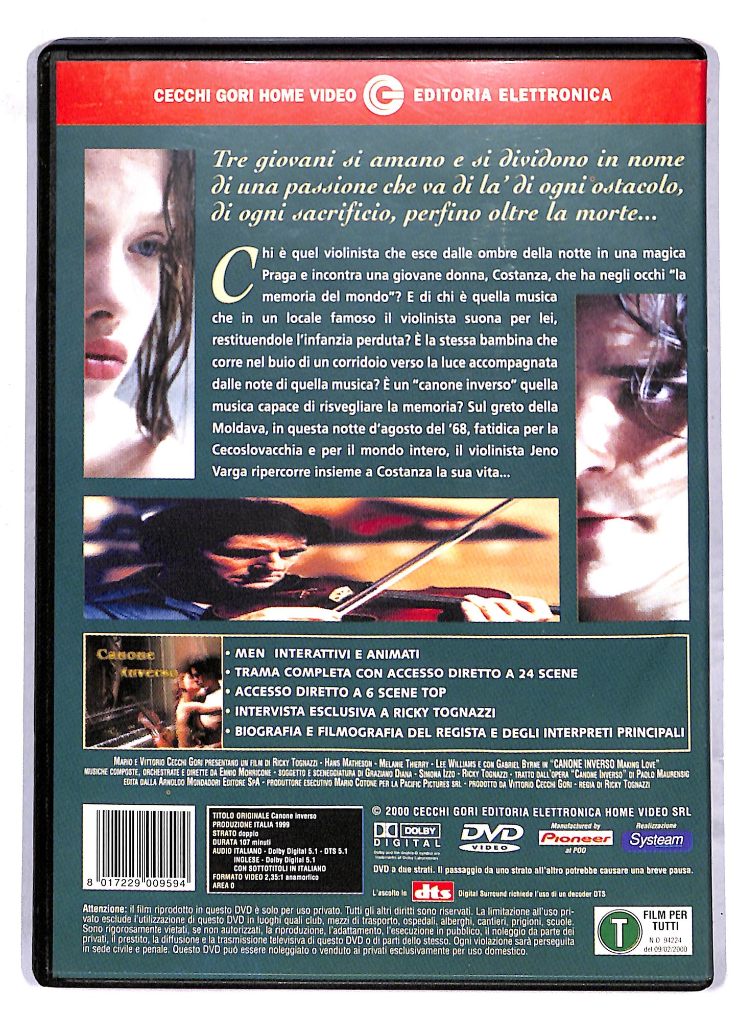 EBOND Canone Inverso - Making Love DVD D812756