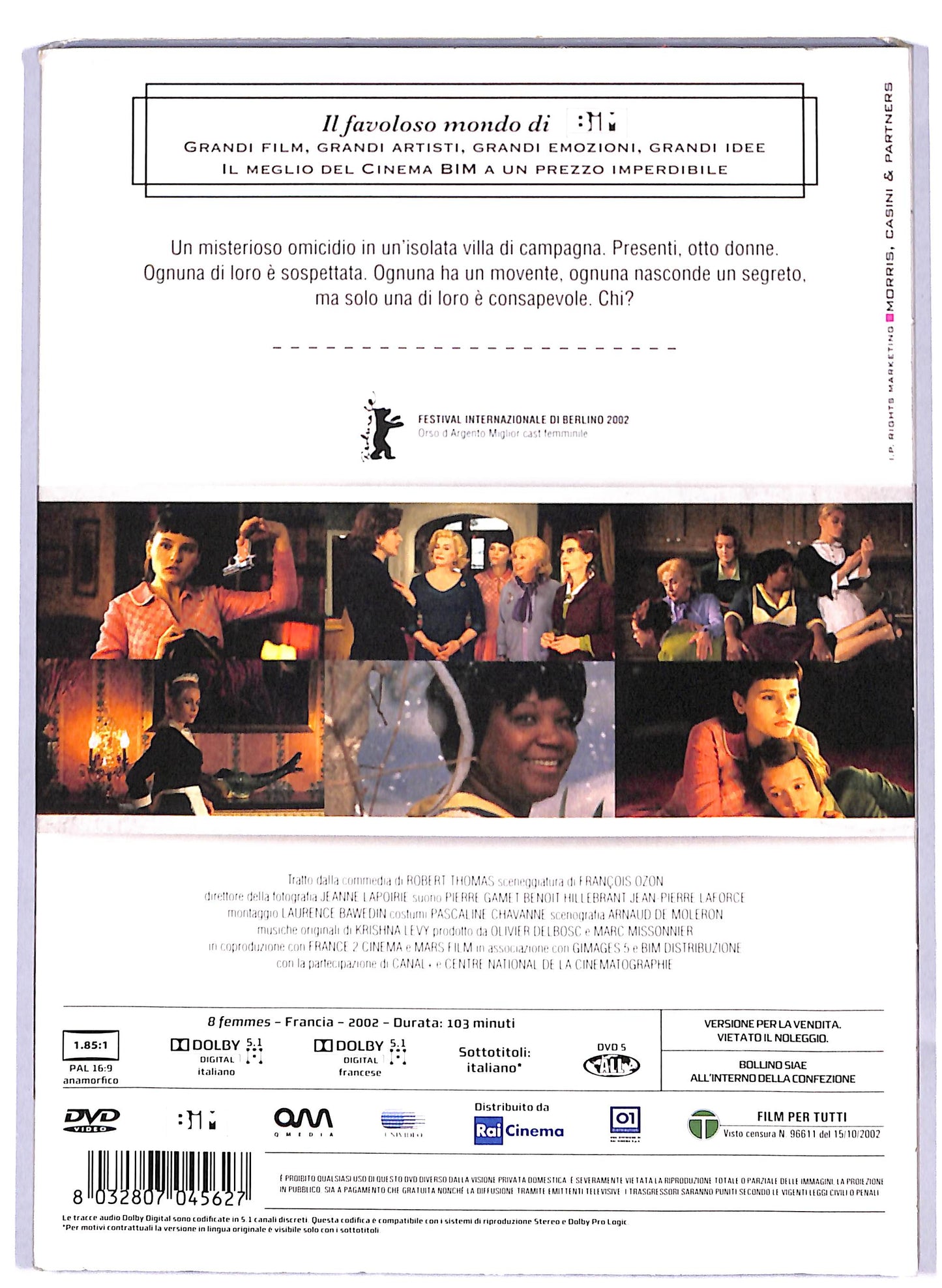 EBOND 8 Donne E Un Mistero DVD D812803