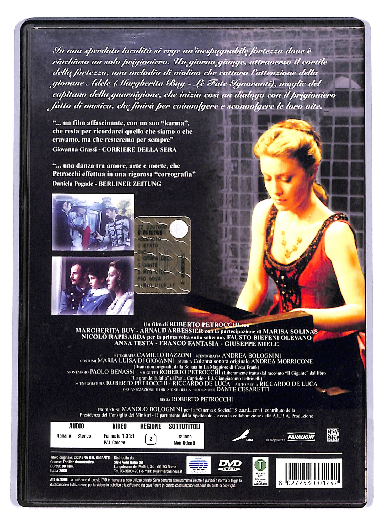 EBOND L'ombra del gigante DVD D812809