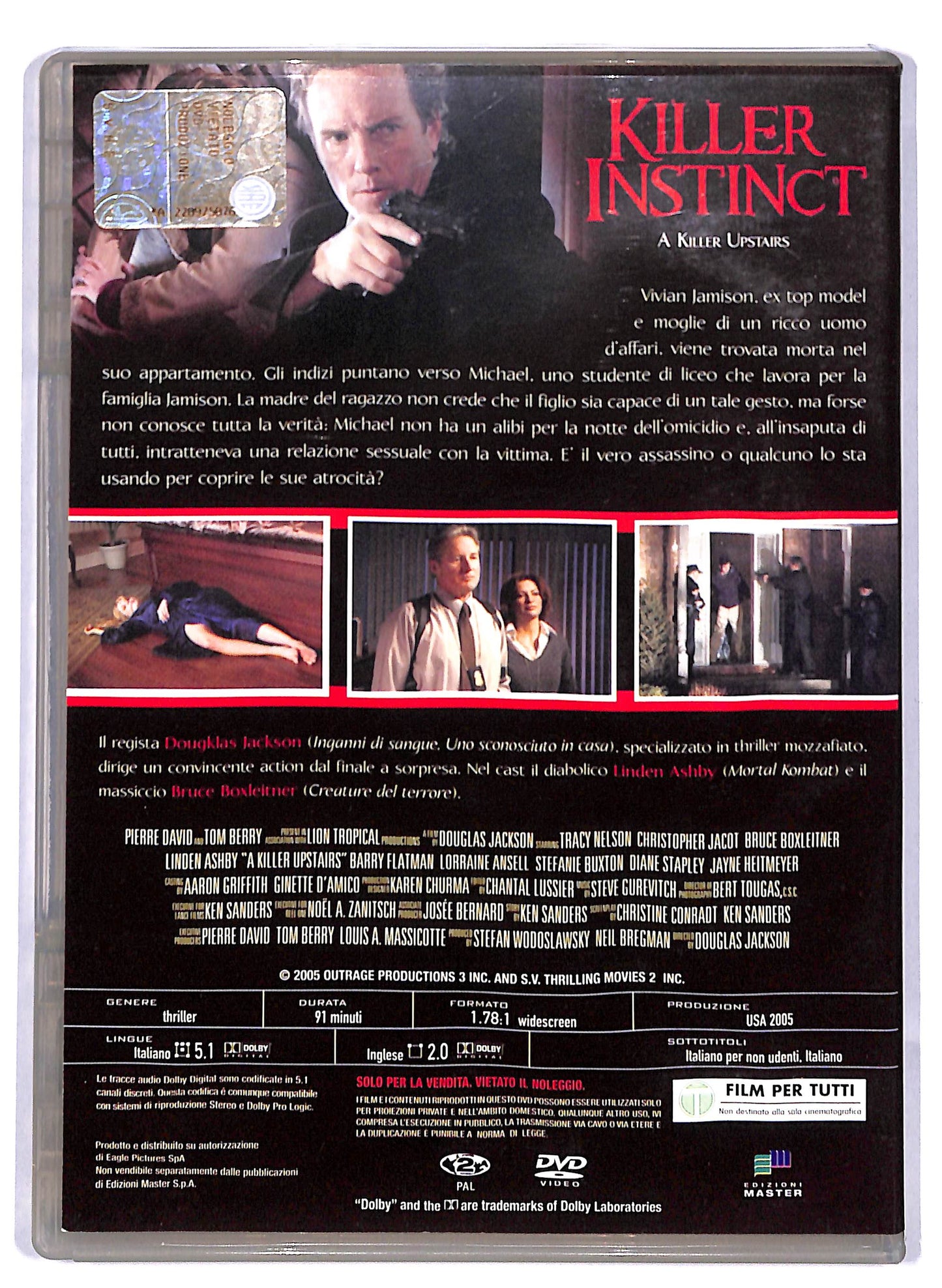 EBOND Killer Instinct EDITORIALE DVD D812811