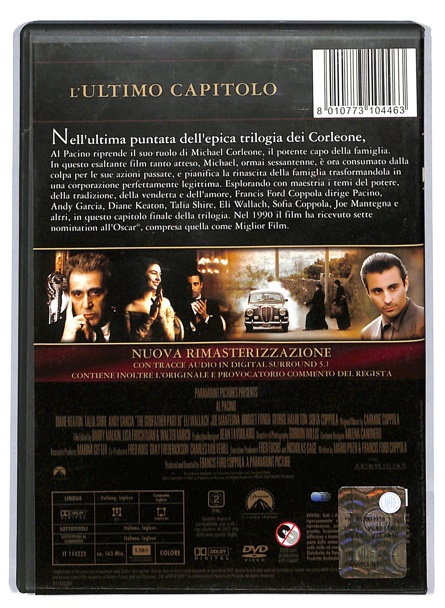 EBOND Il Padrino - Parte III DVD D812831