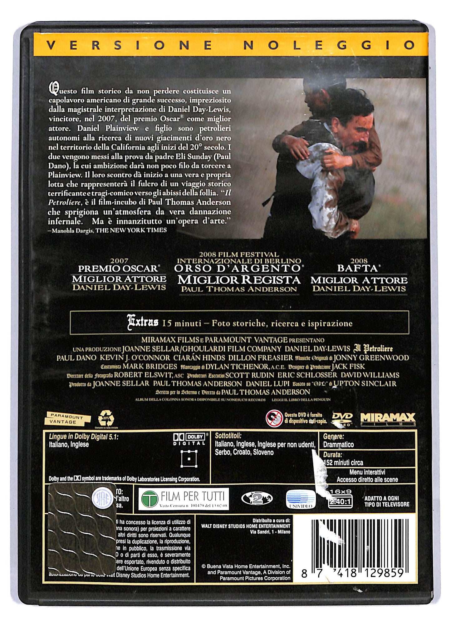 EBOND Il petroliere NOLEGGIO DVD D812944