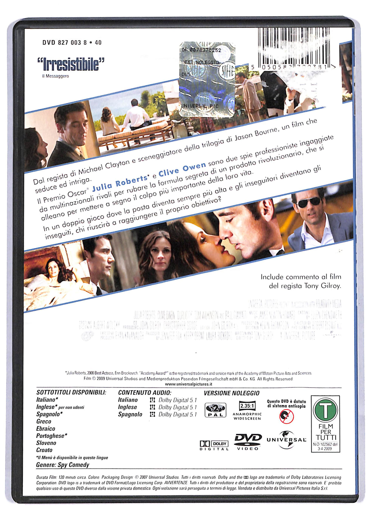 EBOND Duplicity NOLEGGIO DVD D812953